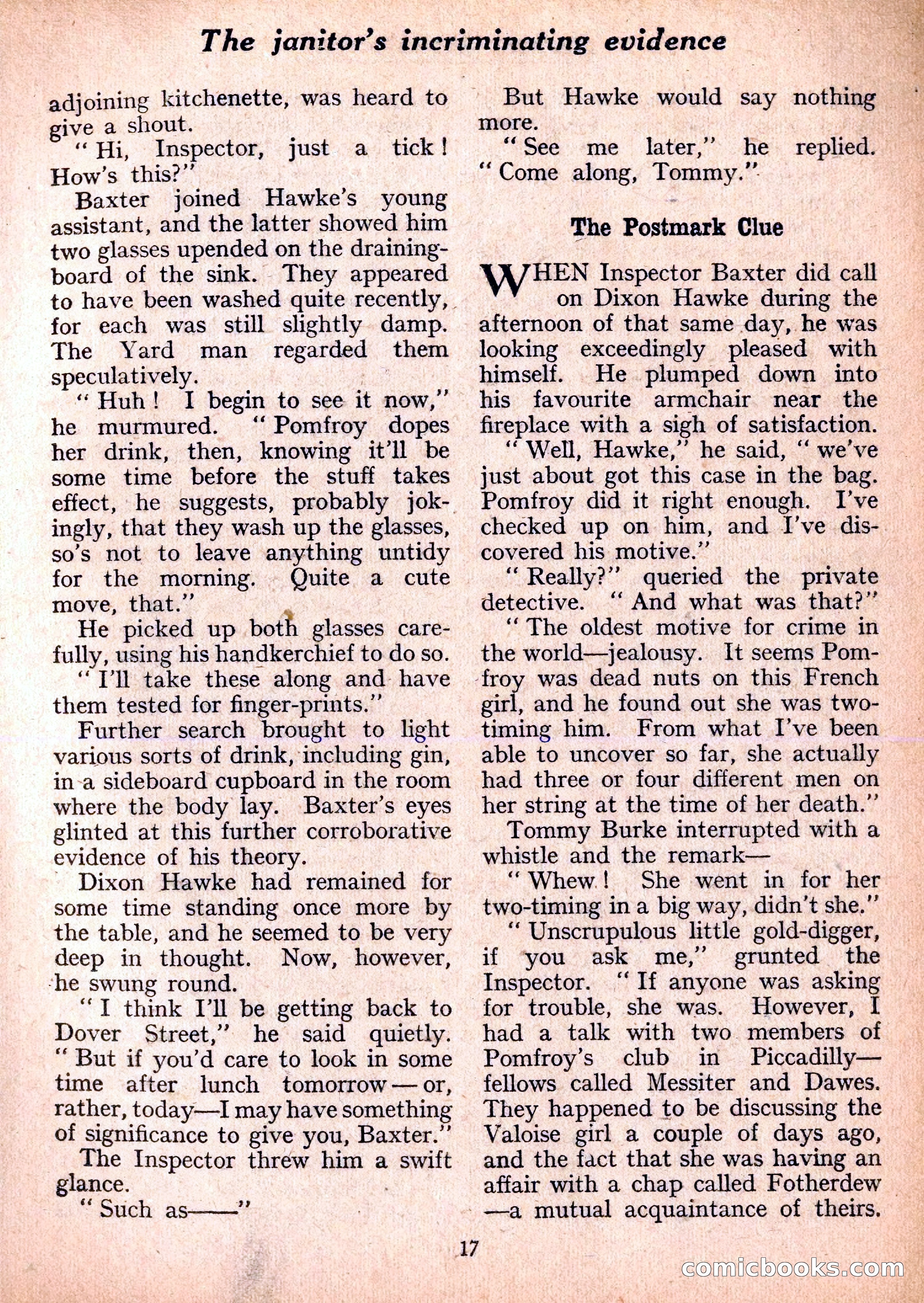 Dixon Hawke's Case Book No. 20 — page 18 of 162