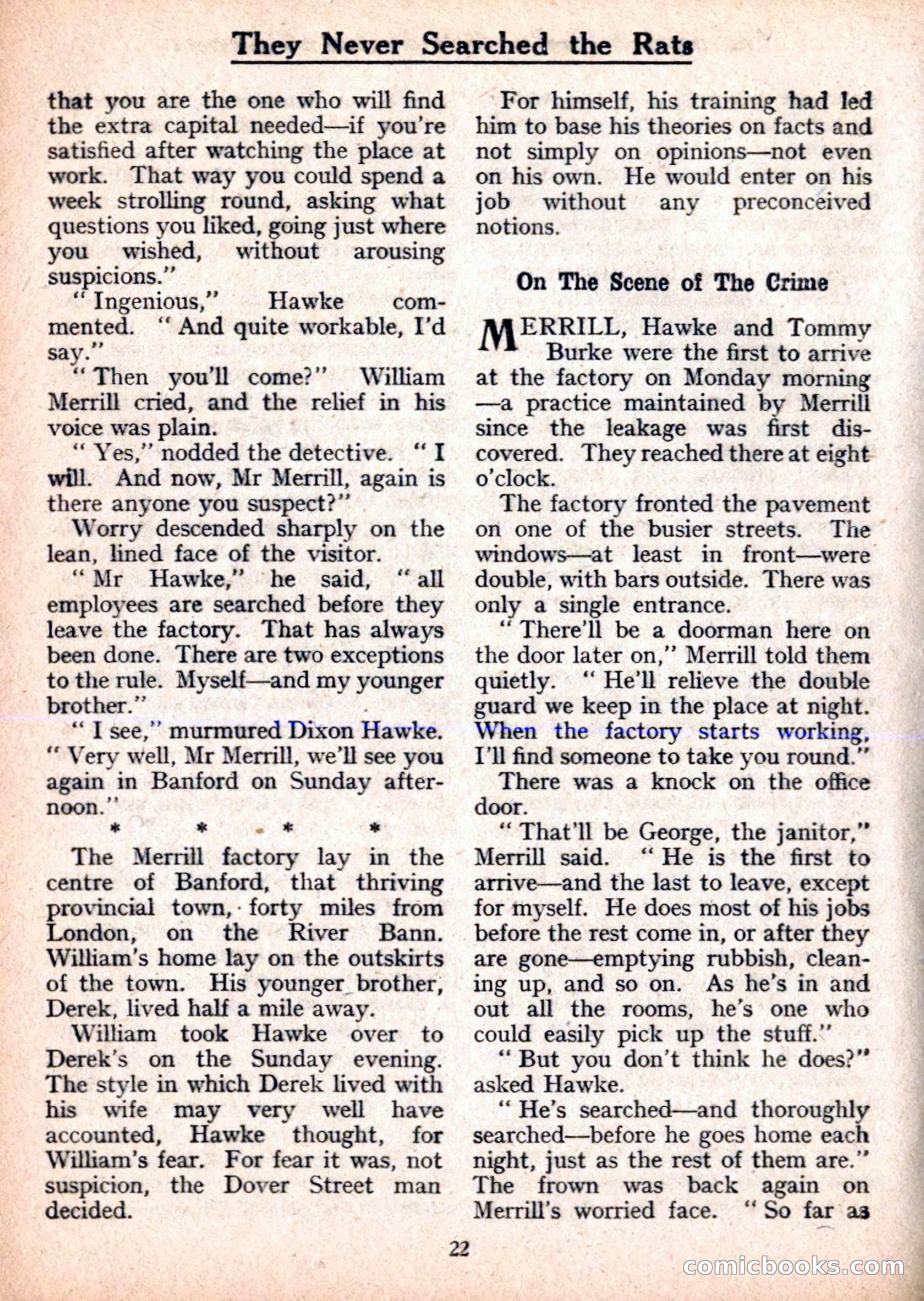 Dixon Hawke's Case Book No. 20 — page 23 of 162