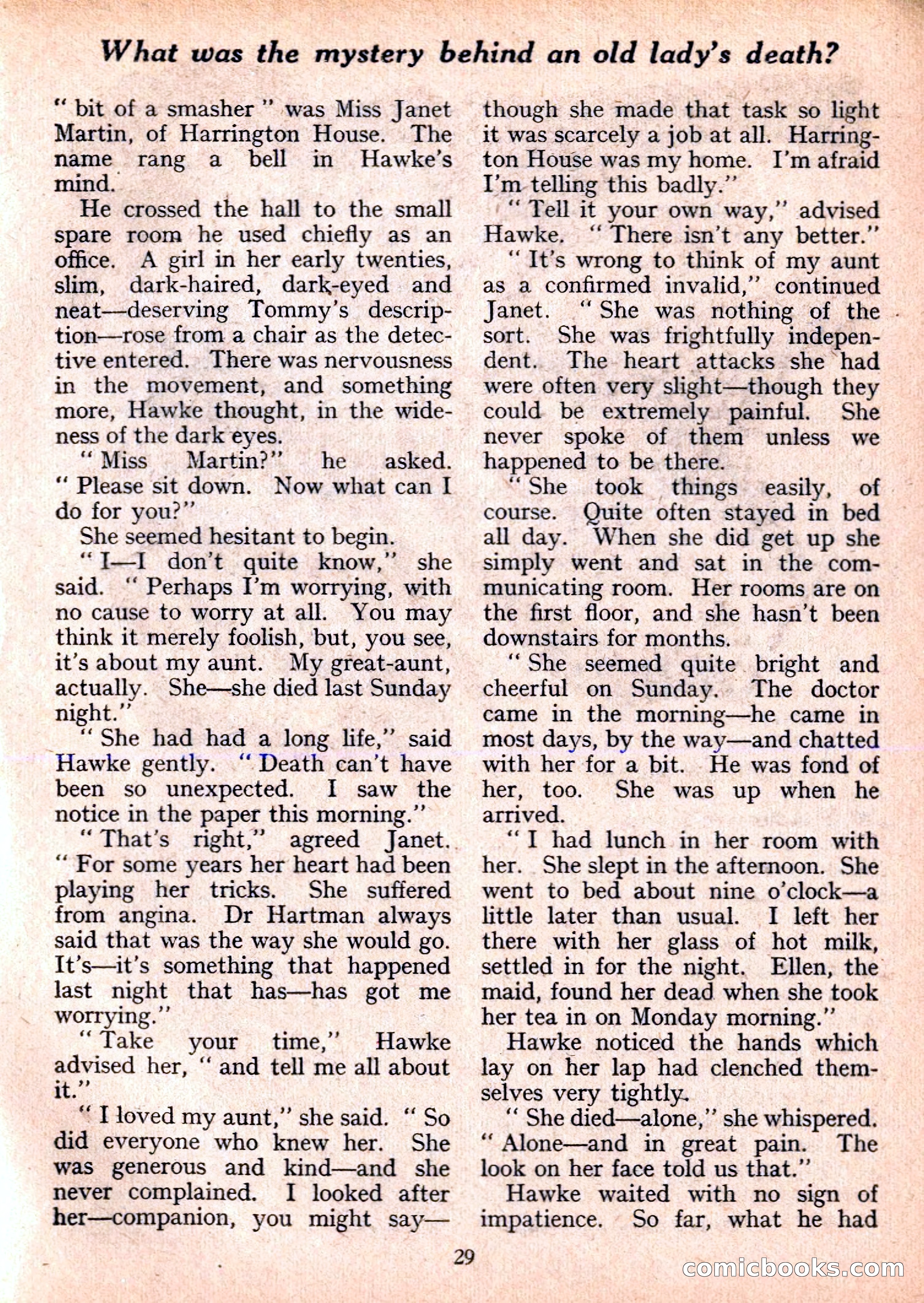 Dixon Hawke's Case Book No. 20 — page 30 of 162