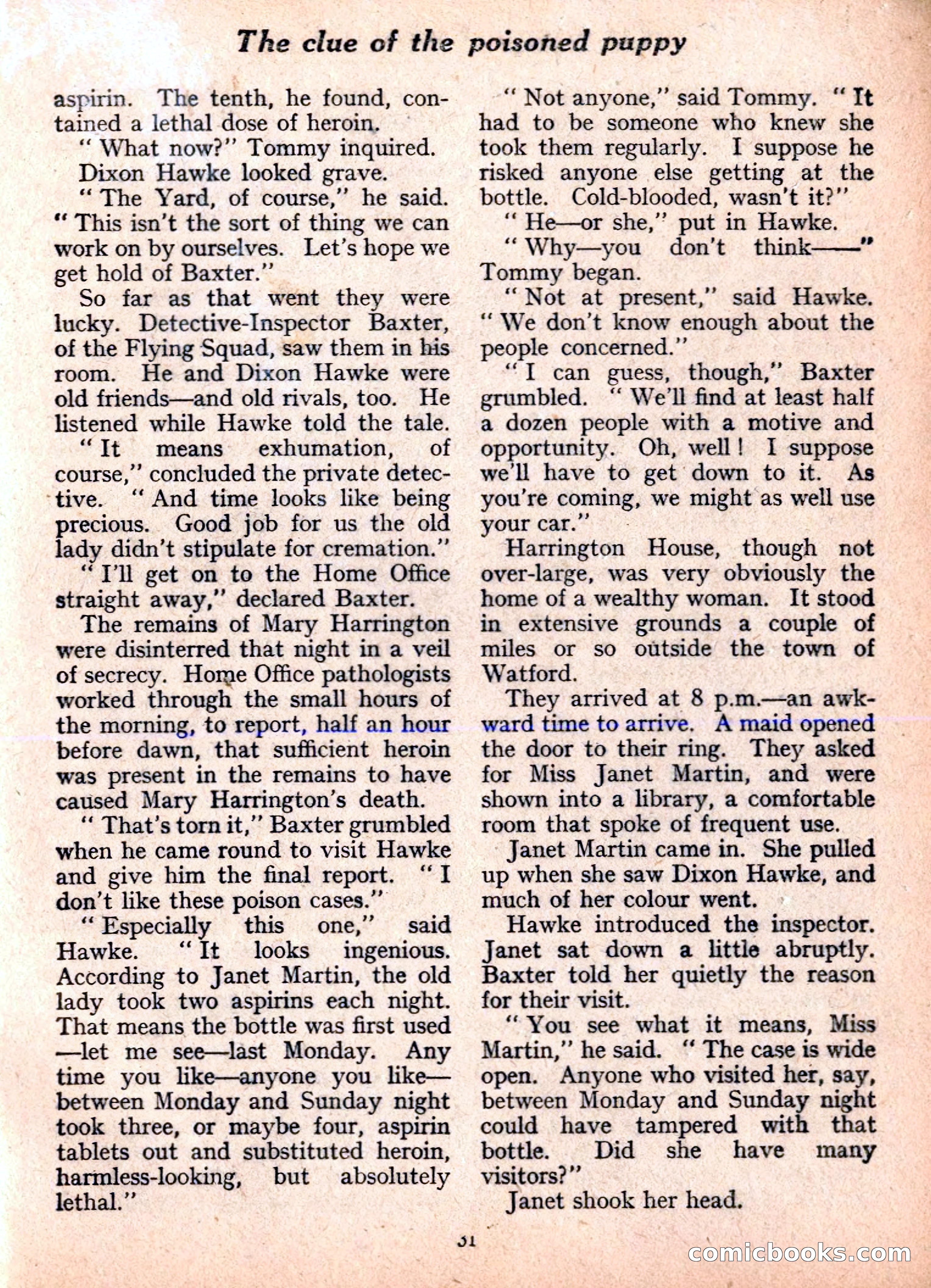 Dixon Hawke's Case Book No. 20 — page 32 of 162