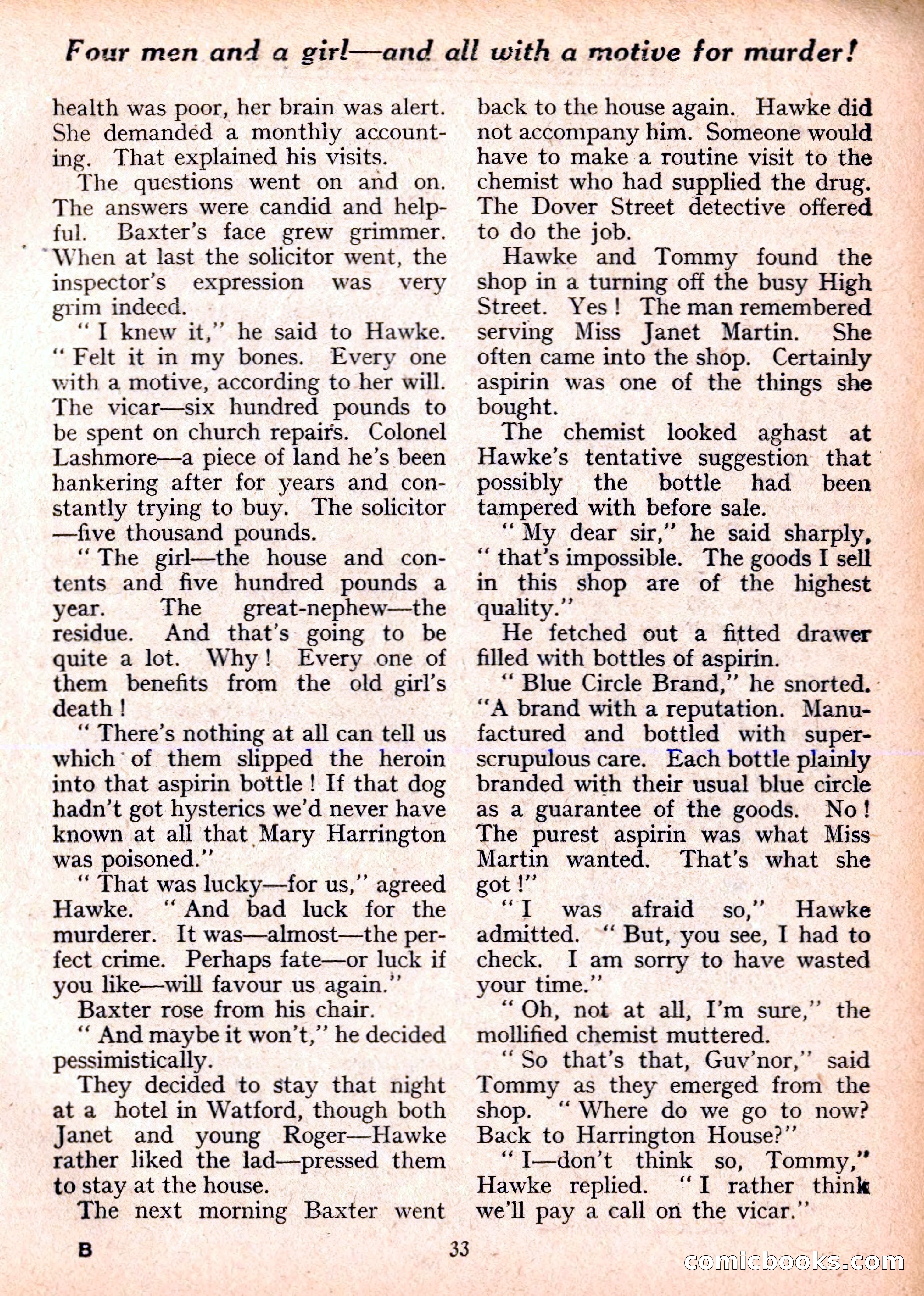 Dixon Hawke's Case Book No. 20 — page 34 of 162