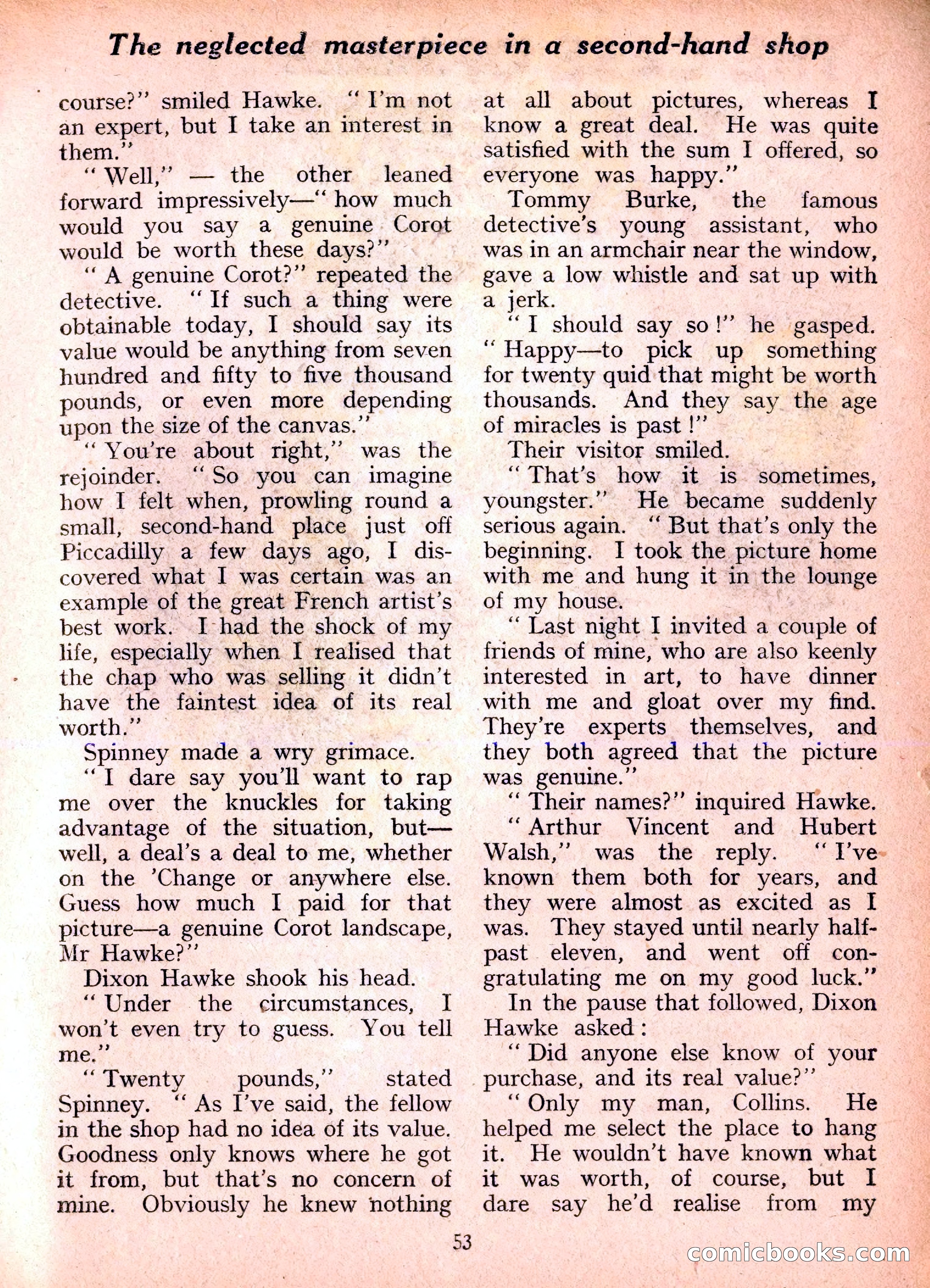 Dixon Hawke's Case Book No. 20 — page 54 of 162