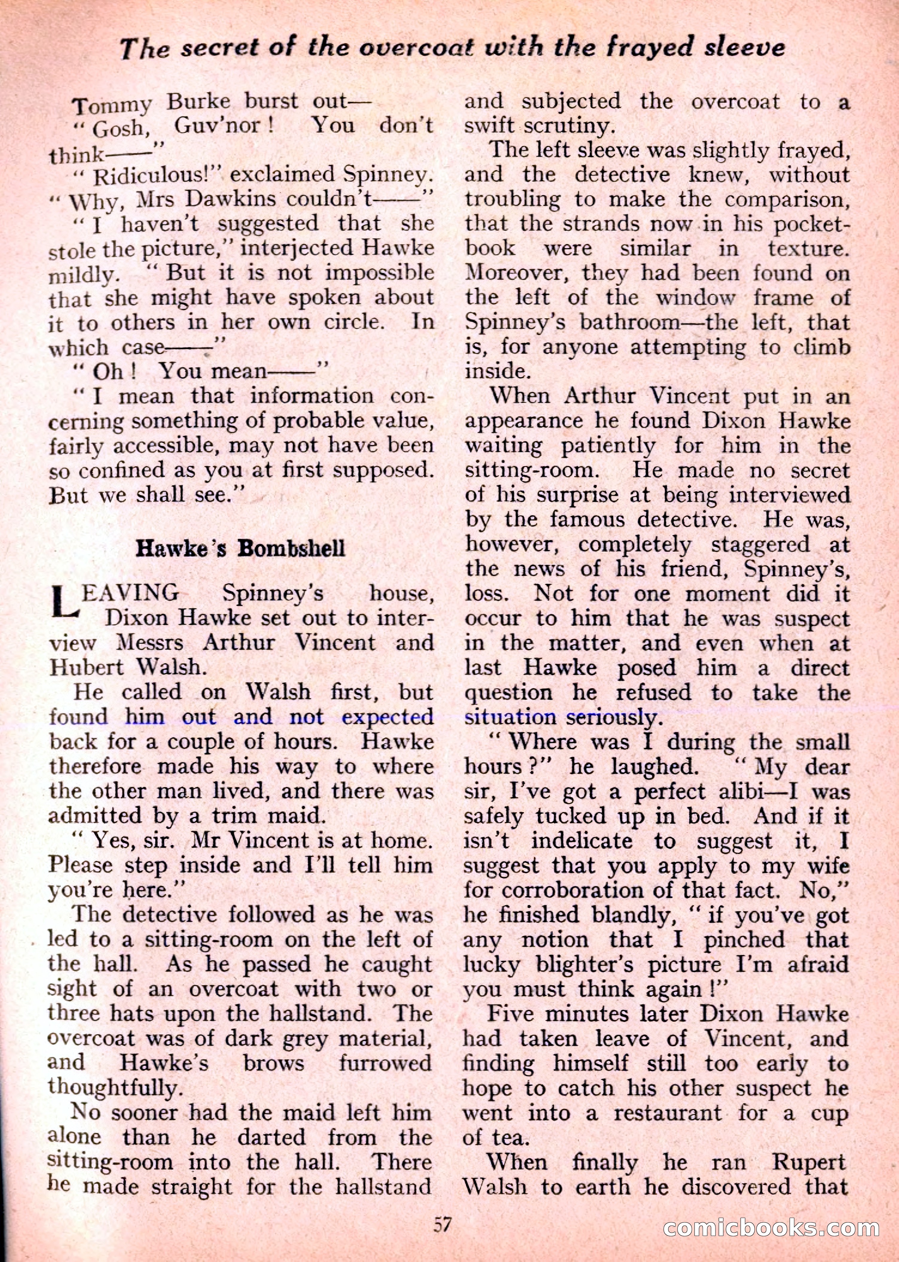 Dixon Hawke's Case Book No. 20 — page 58 of 162