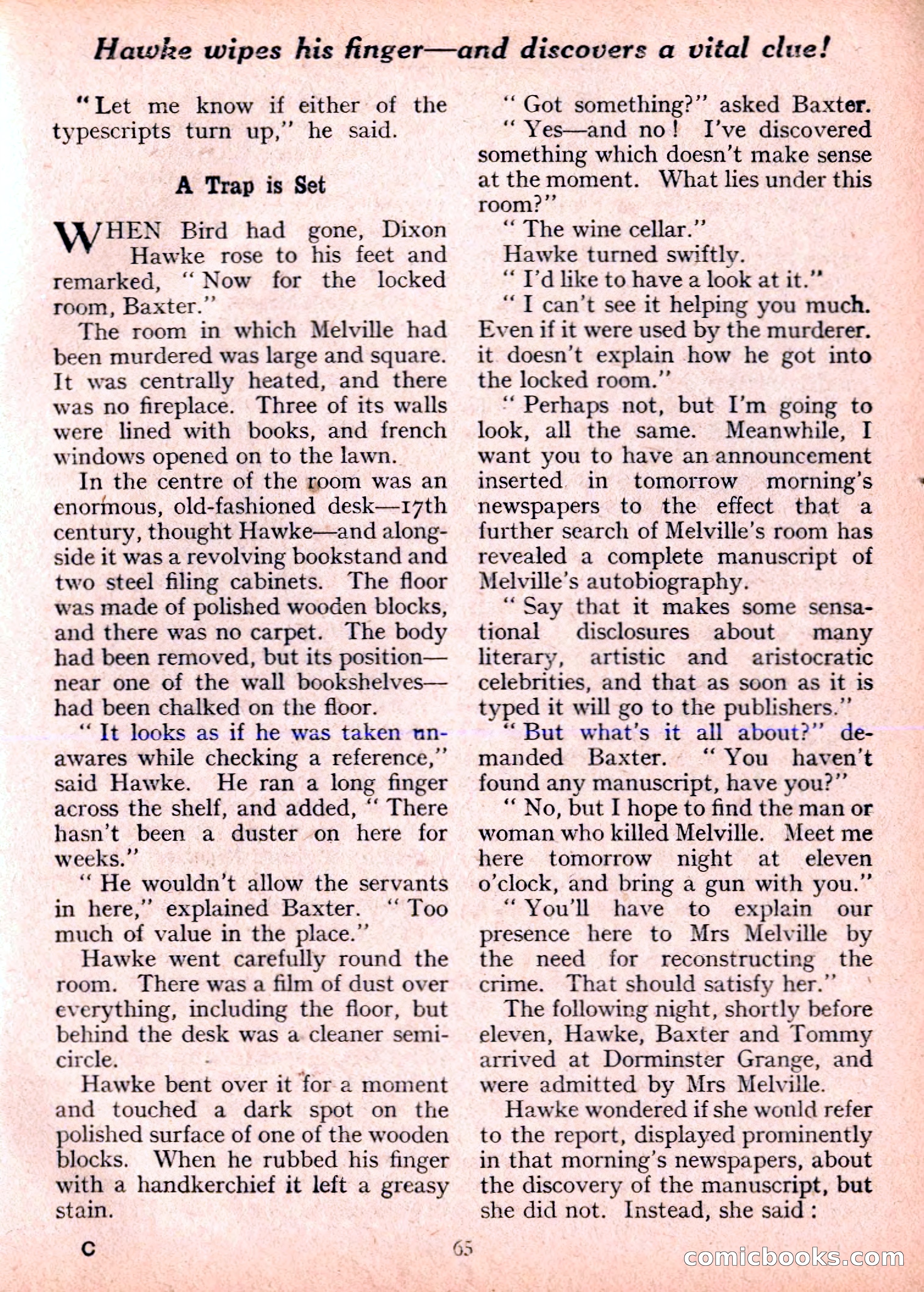 Dixon Hawke's Case Book No. 20 — page 66 of 162