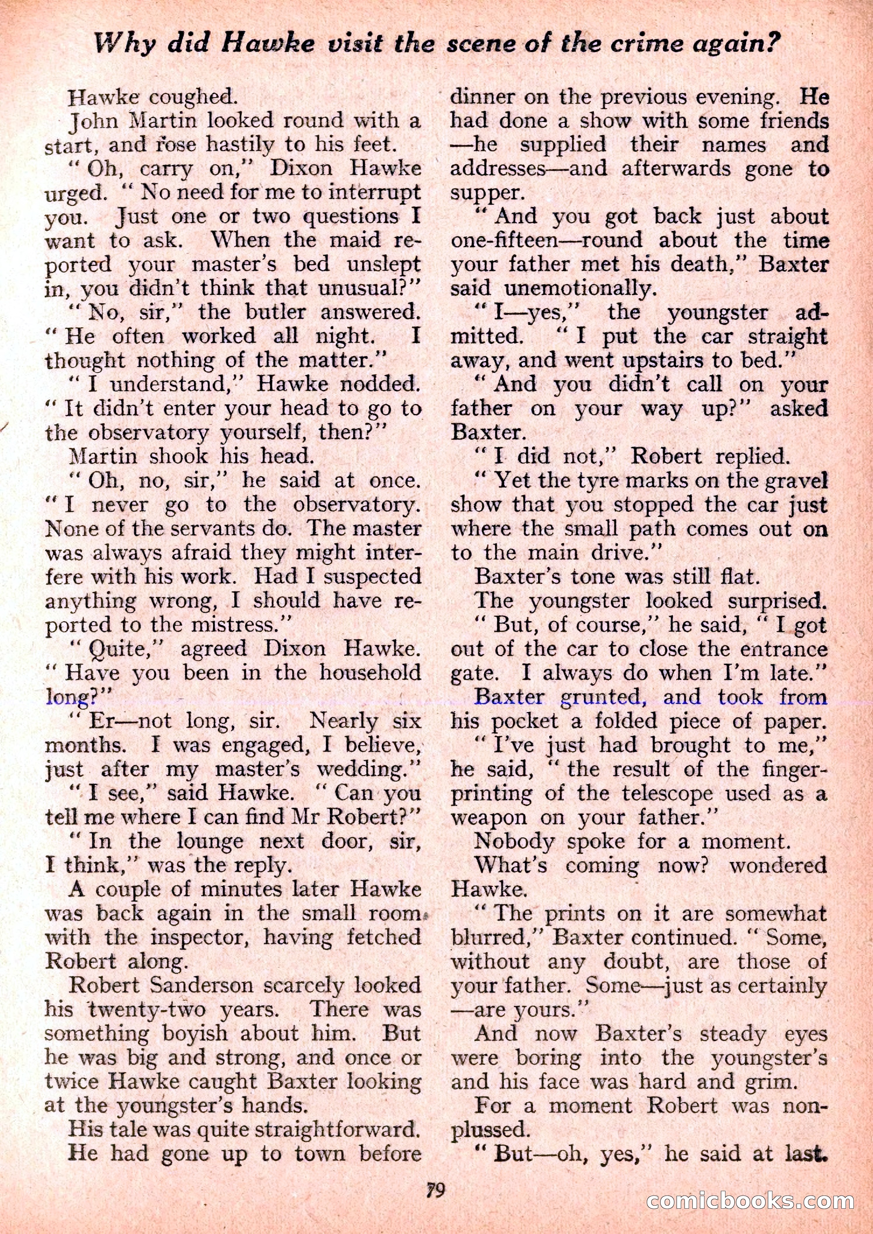 Dixon Hawke's Case Book No. 20 — page 80 of 162