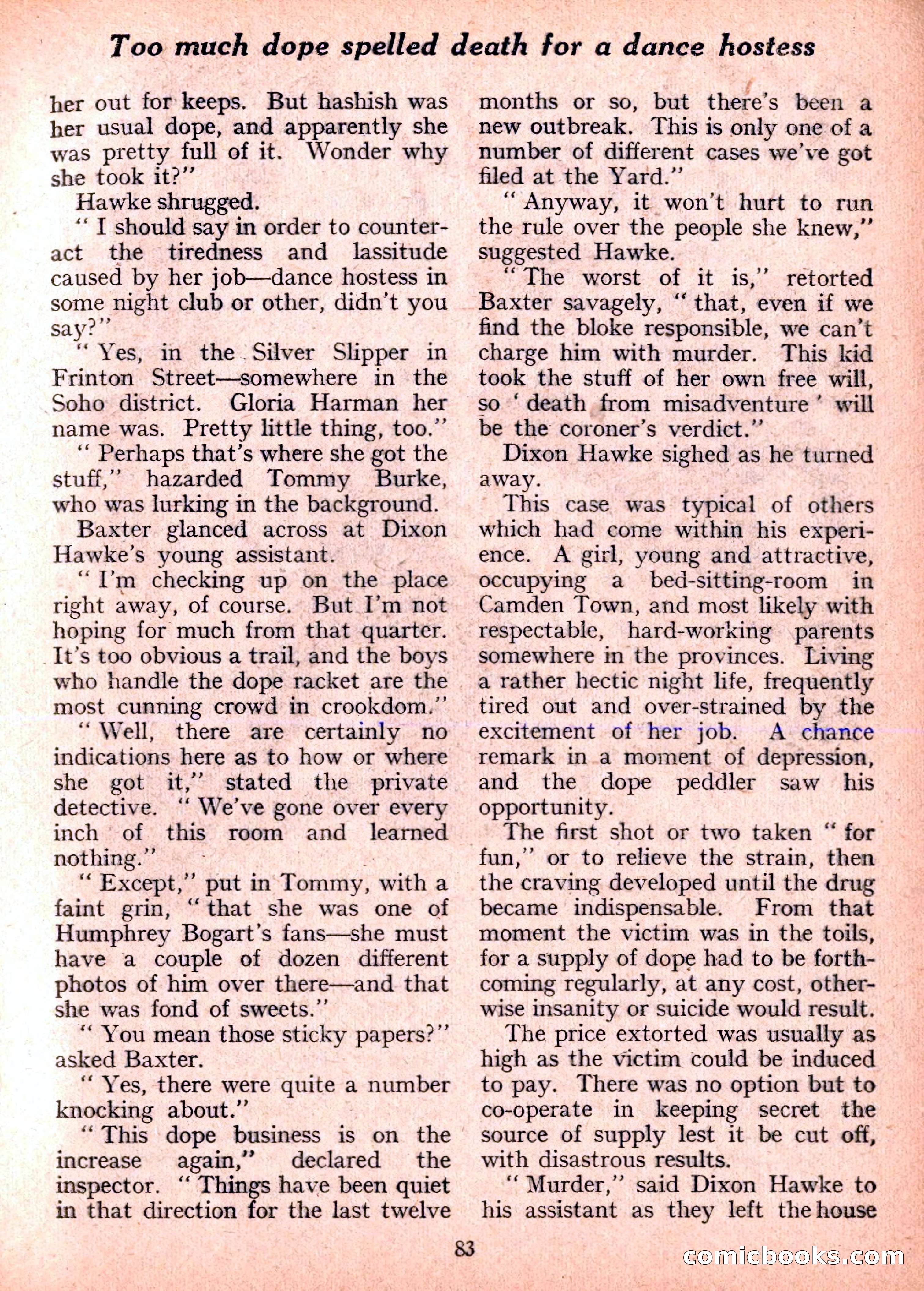 Dixon Hawke's Case Book No. 20 — page 84 of 162