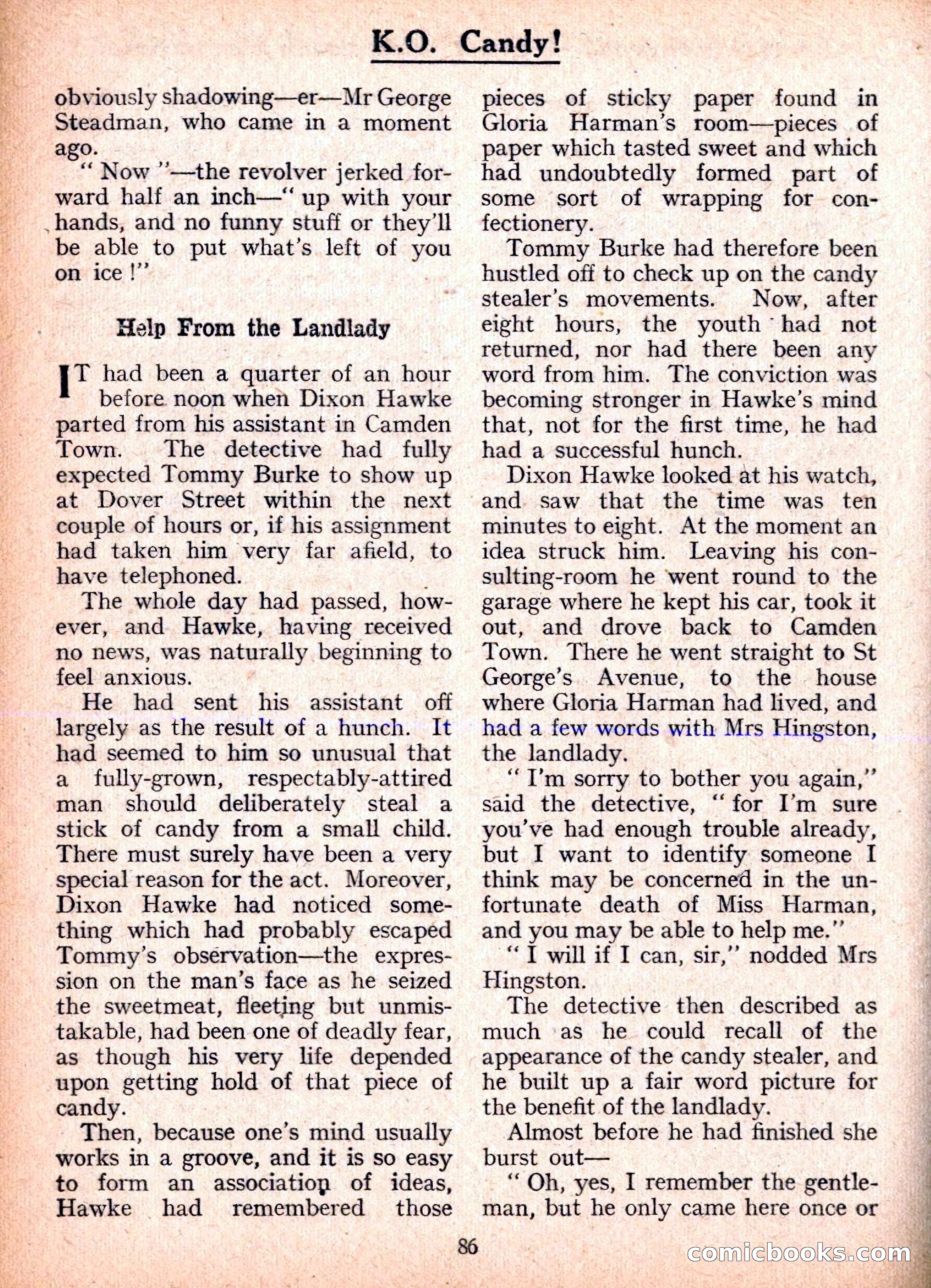 Dixon Hawke's Case Book No. 20 — page 87 of 162