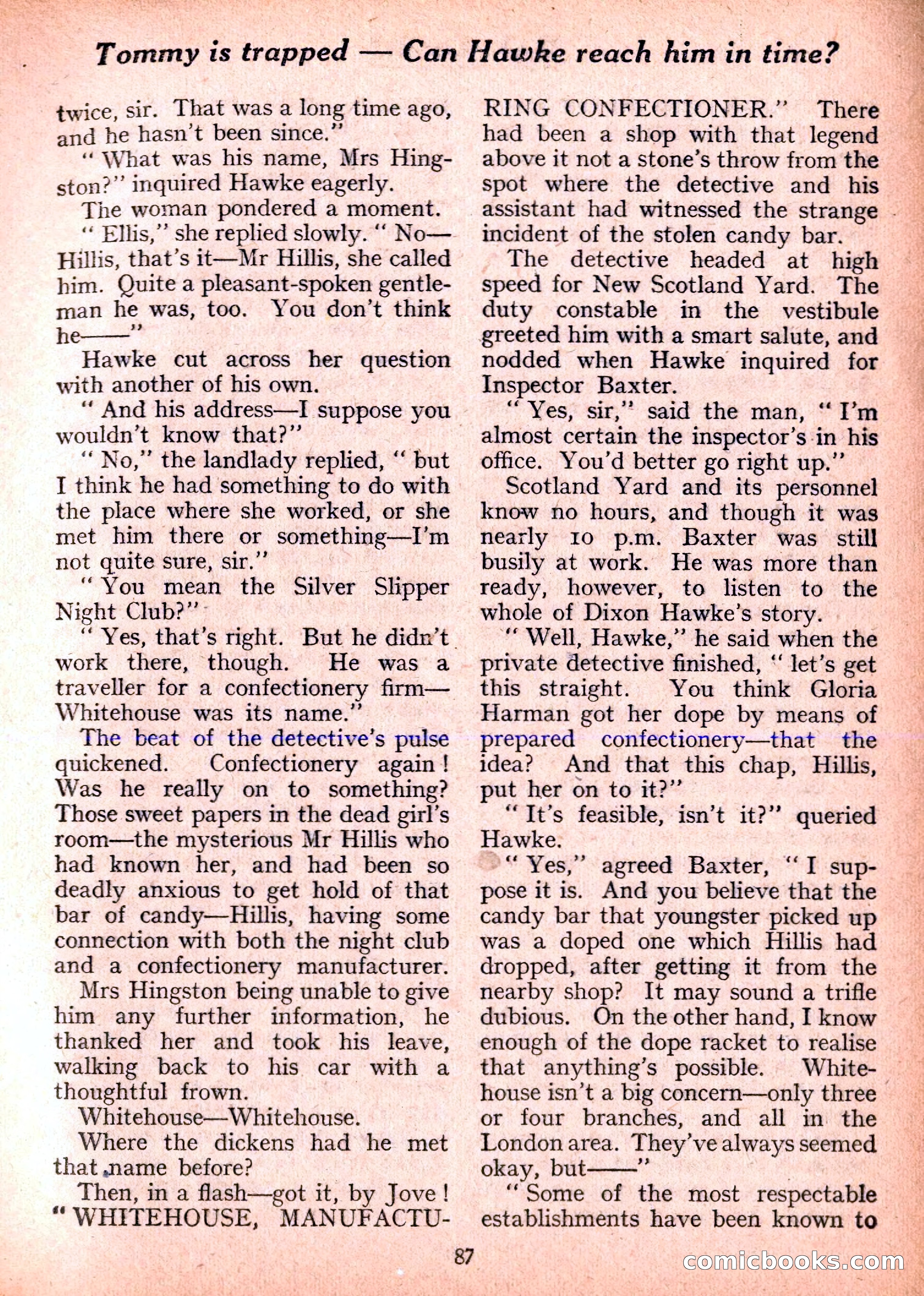 Dixon Hawke's Case Book No. 20 — page 88 of 162