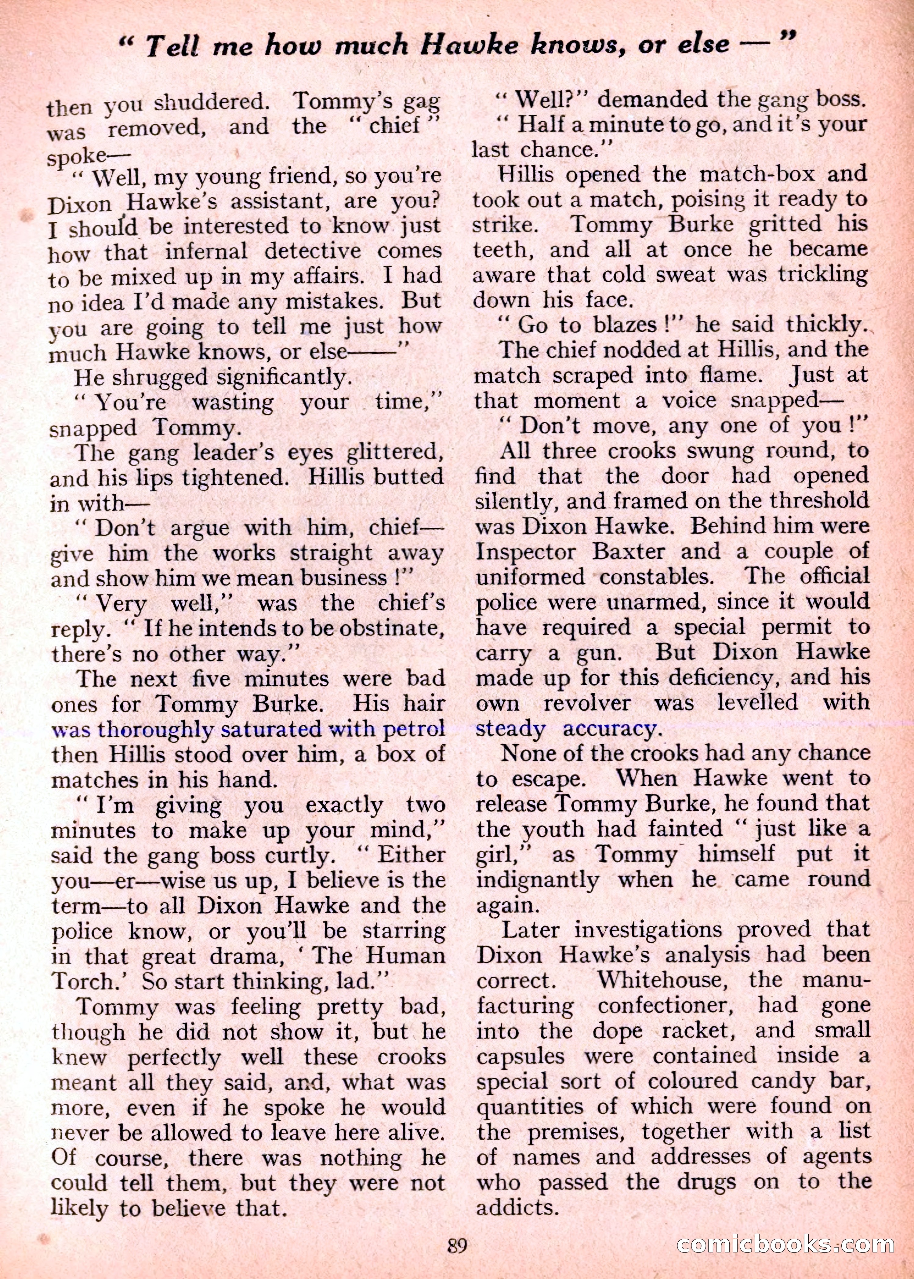 Dixon Hawke's Case Book No. 20 — page 90 of 162