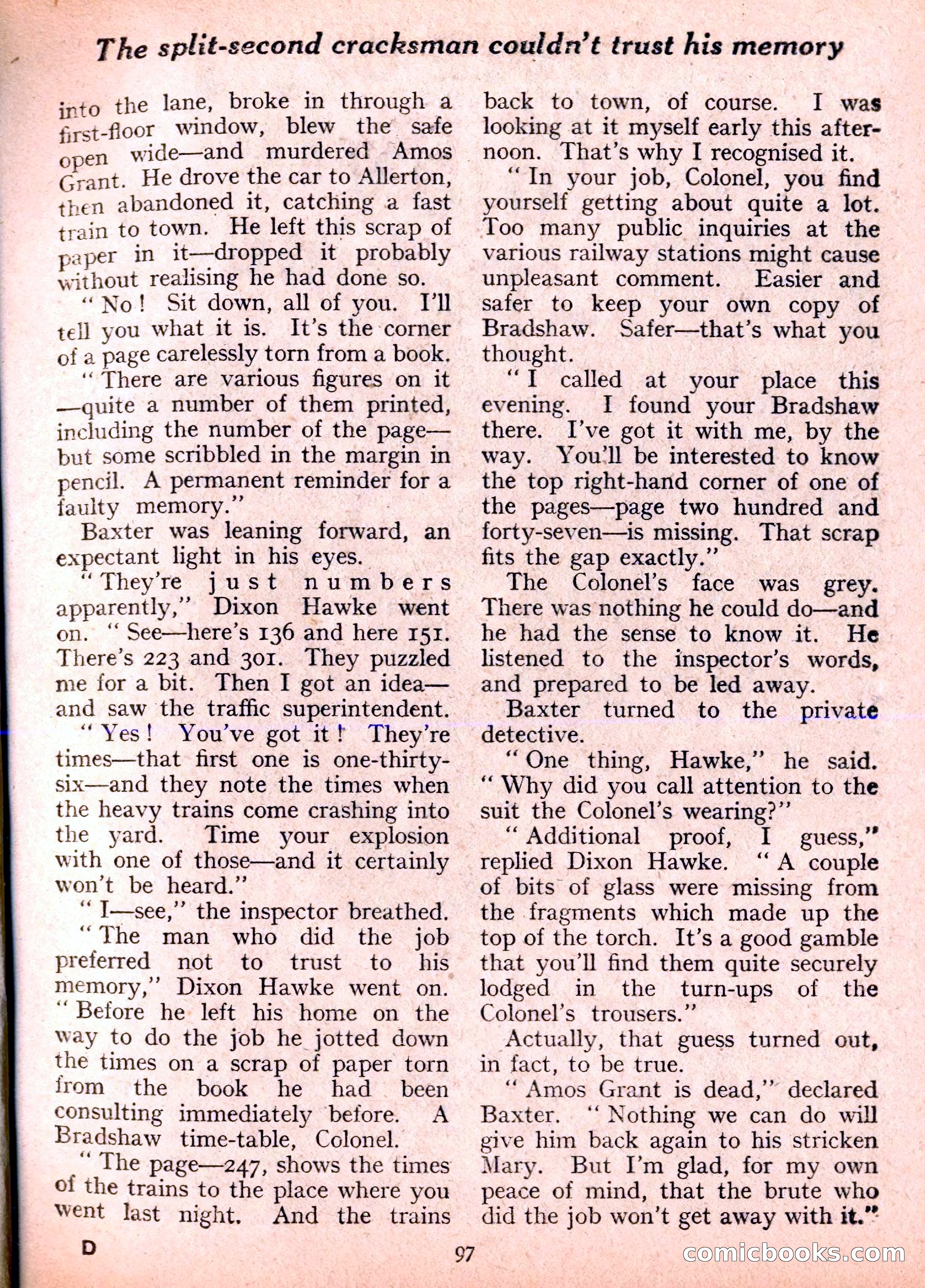 Dixon Hawke's Case Book No. 20 — page 98 of 162