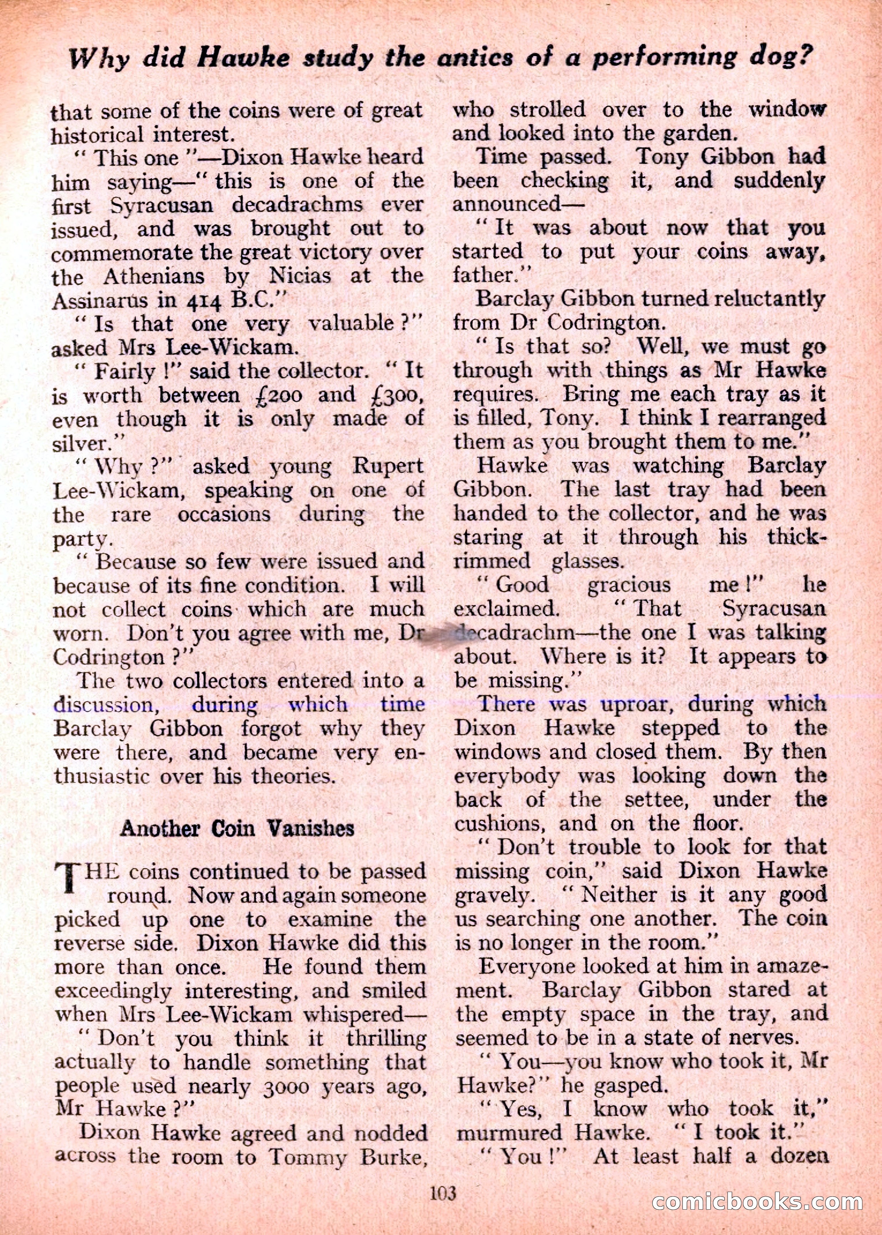 Dixon Hawke's Case Book No. 20 — page 104 of 162