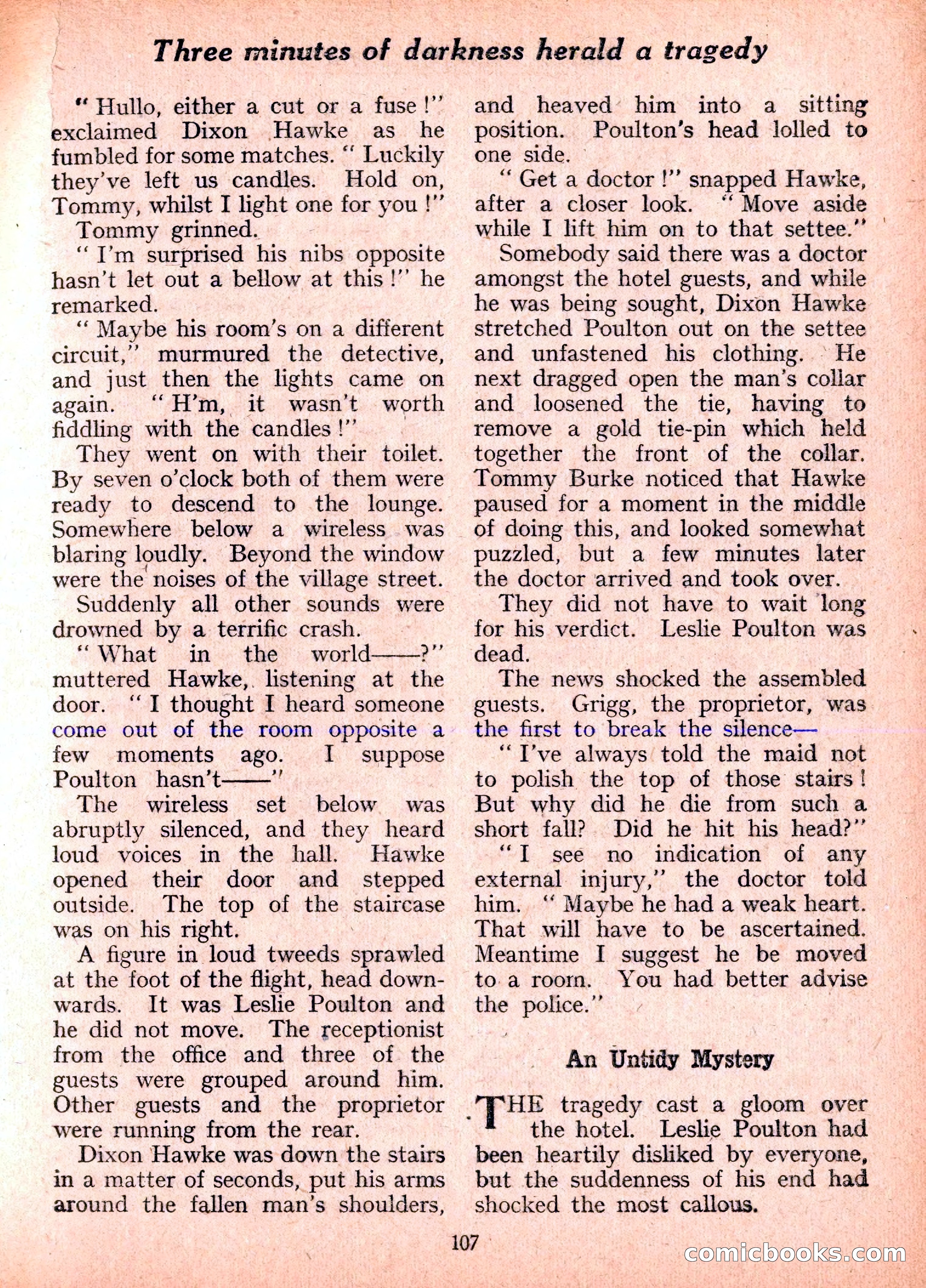 Dixon Hawke's Case Book No. 20 — page 108 of 162