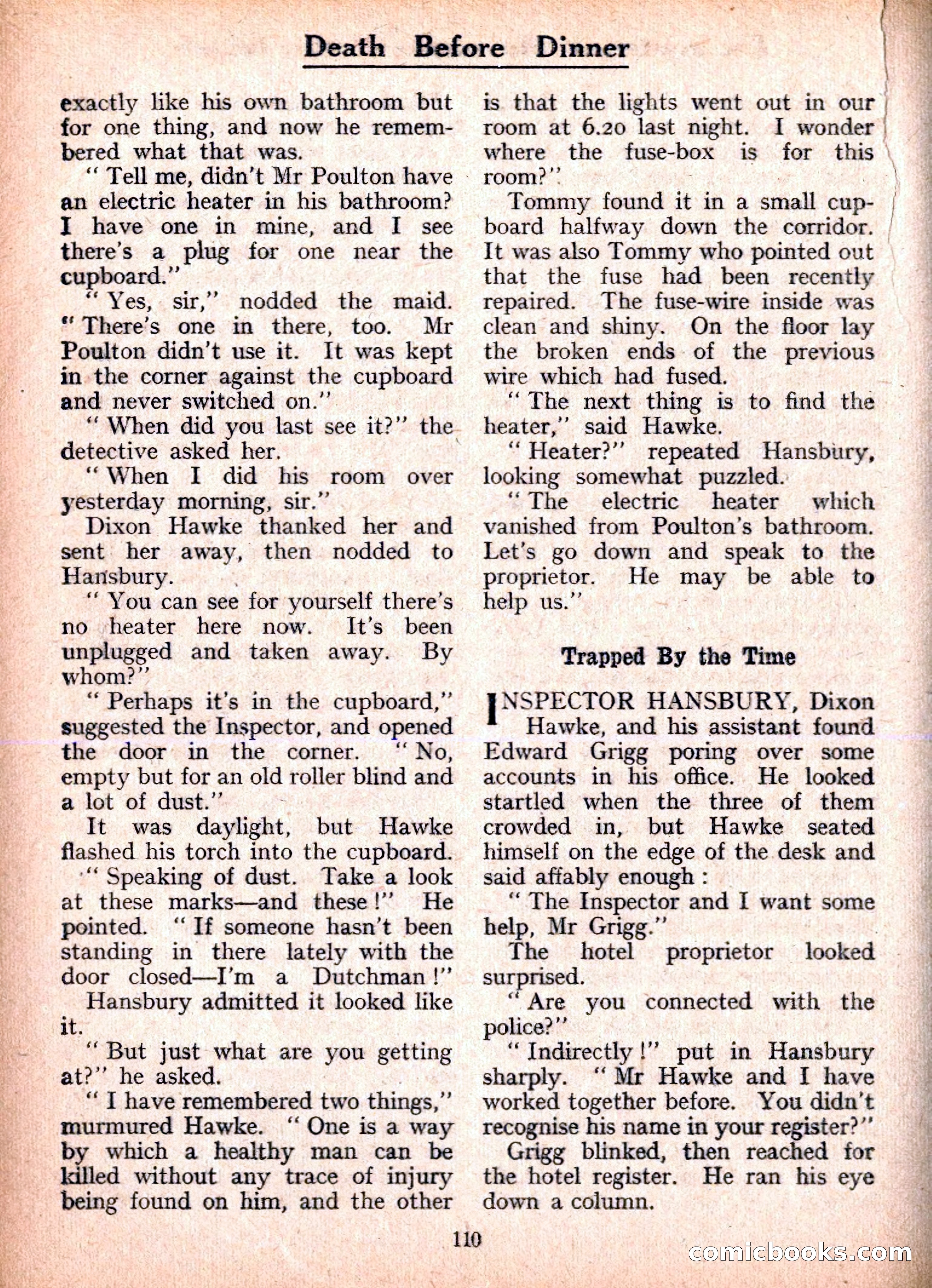 Dixon Hawke's Case Book No. 20 — page 111 of 162