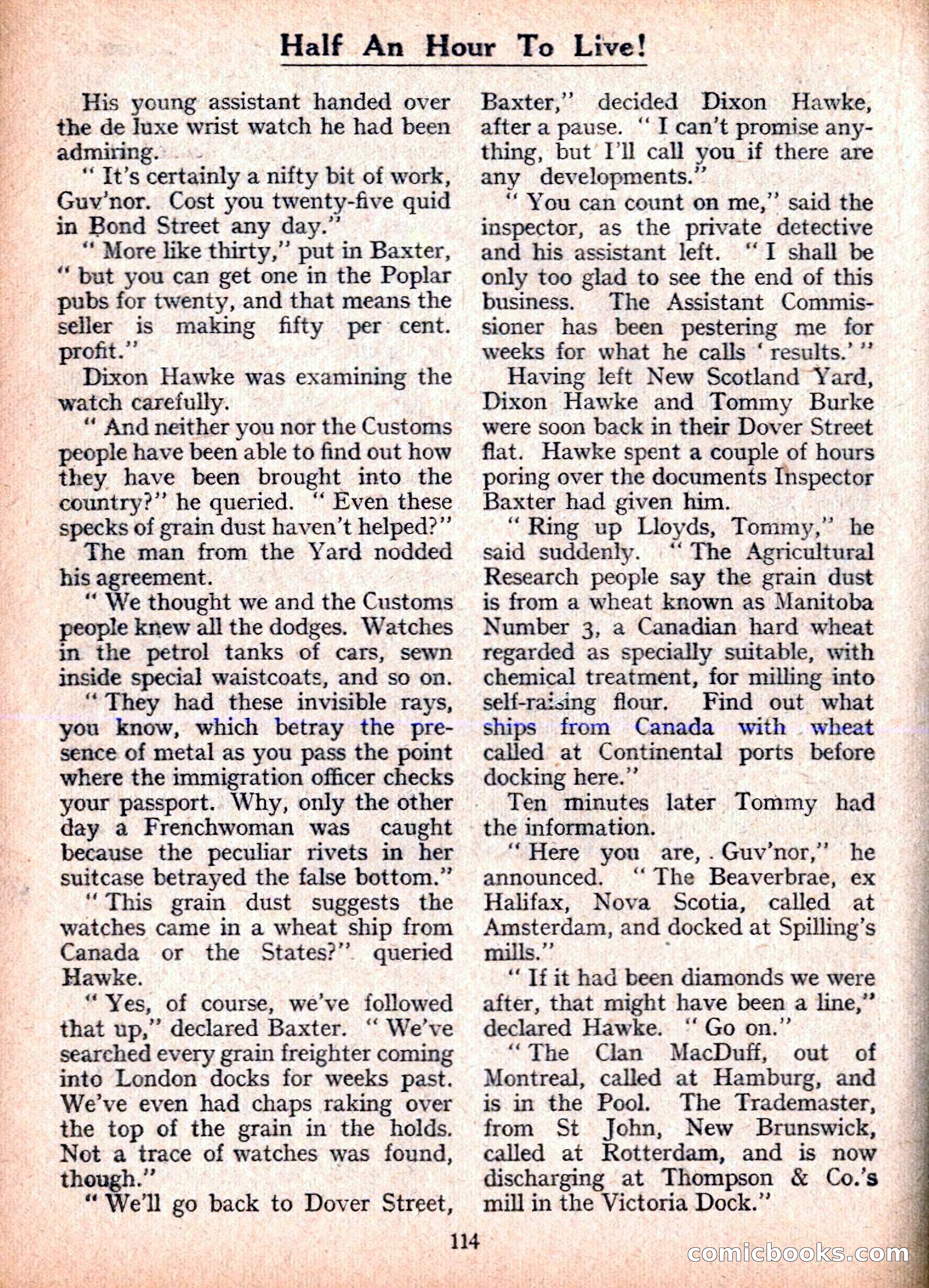 Dixon Hawke's Case Book No. 20 — page 115 of 162