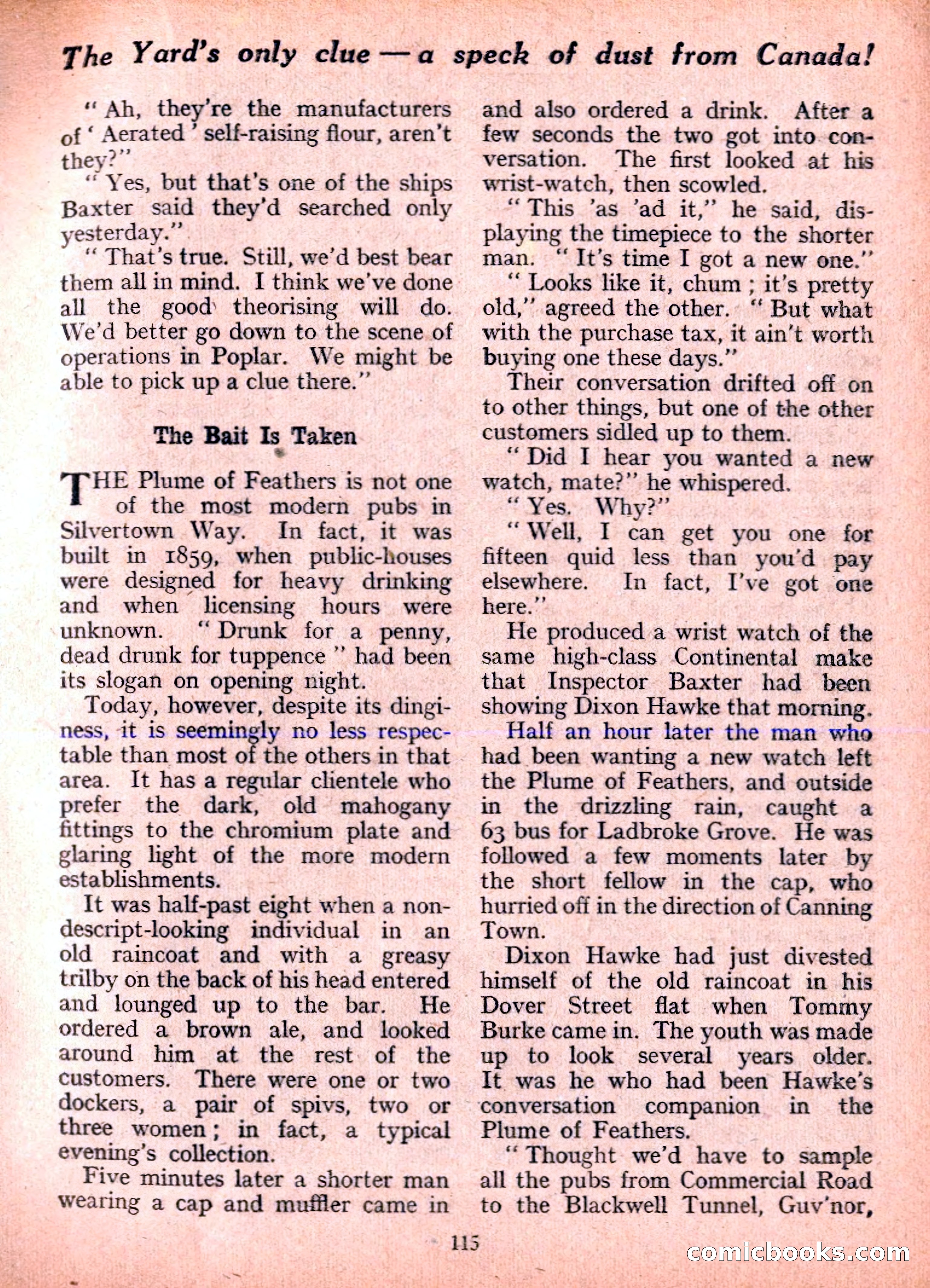 Dixon Hawke's Case Book No. 20 — page 116 of 162