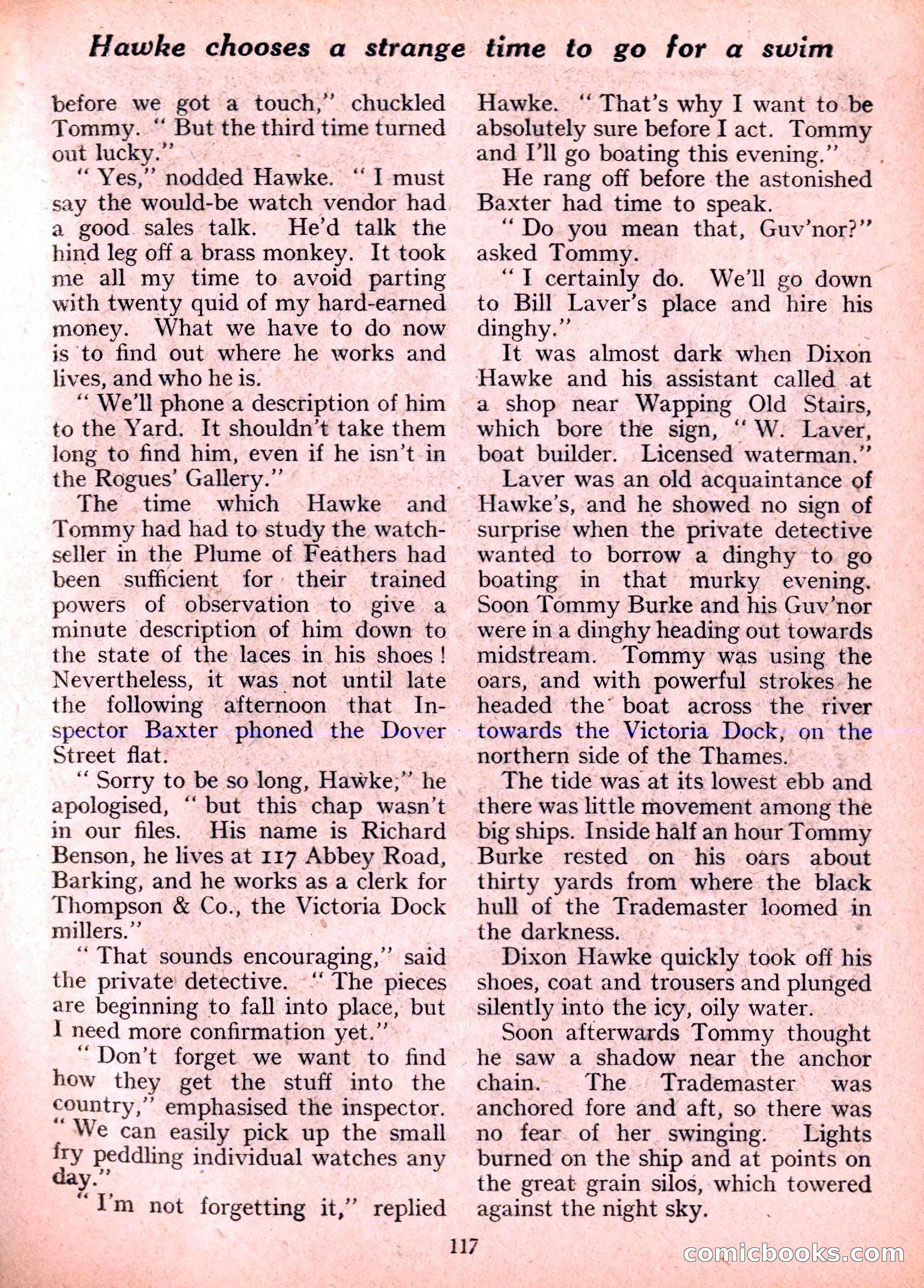 Dixon Hawke's Case Book No. 20 — page 118 of 162