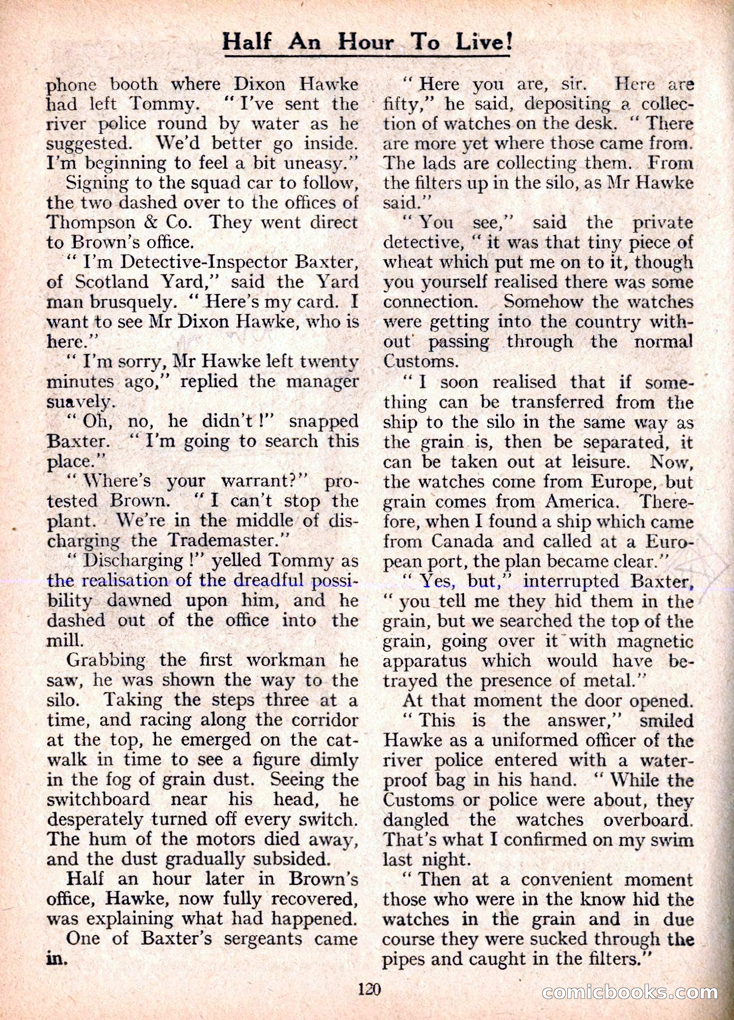 Dixon Hawke's Case Book No. 20 — page 121 of 162