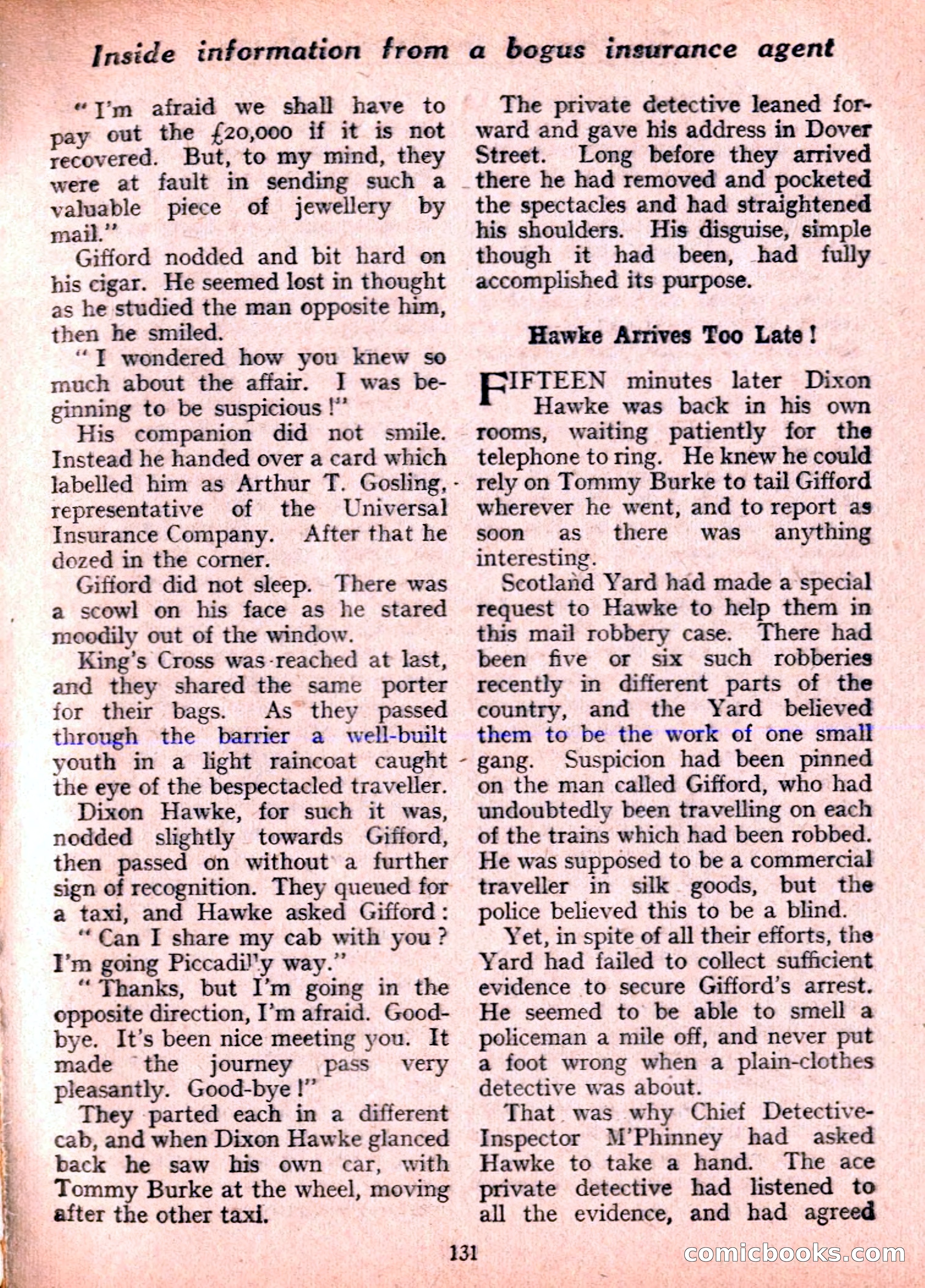 Dixon Hawke's Case Book No. 20 — page 132 of 162