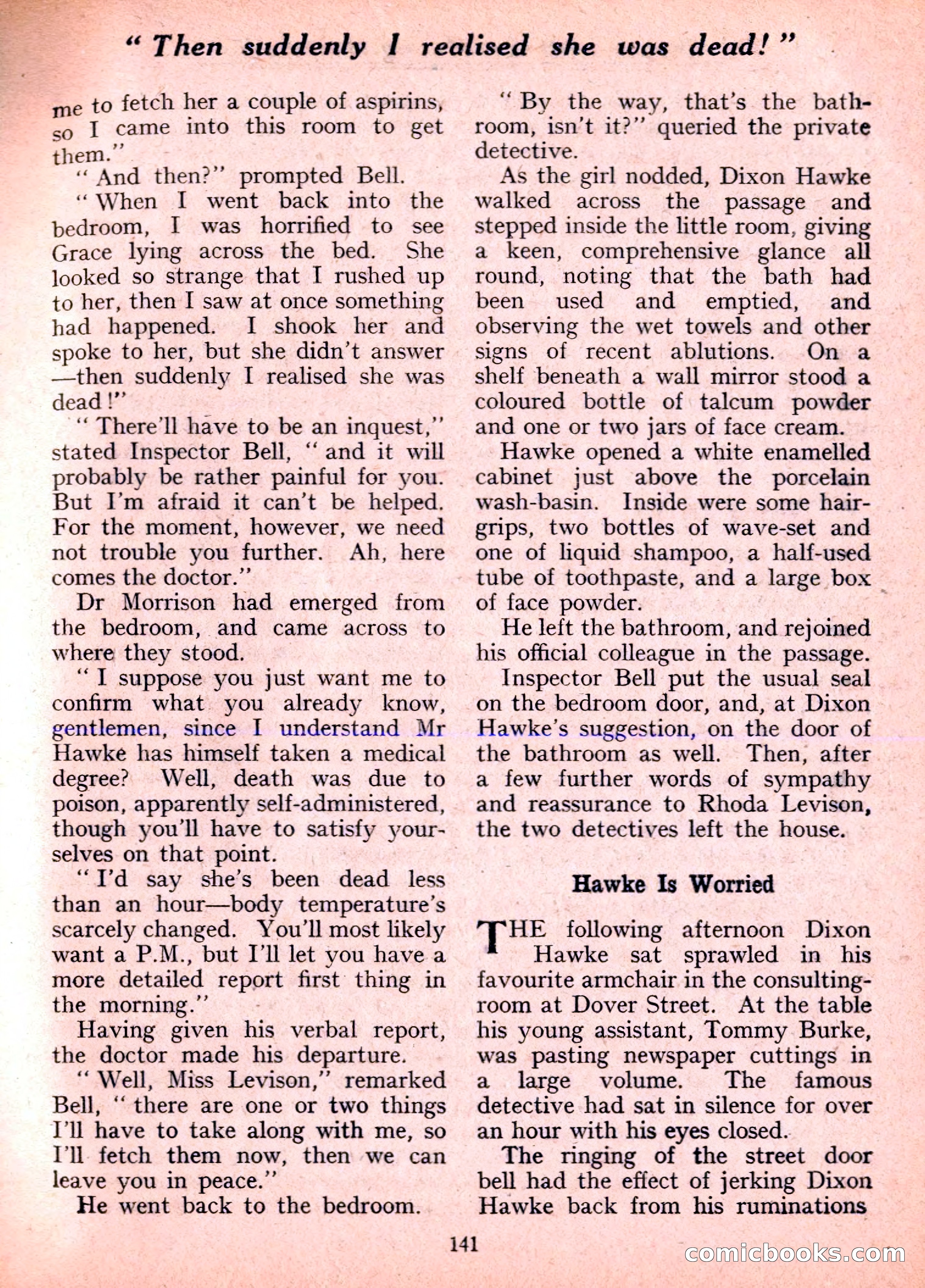 Dixon Hawke's Case Book No. 20 — page 142 of 162