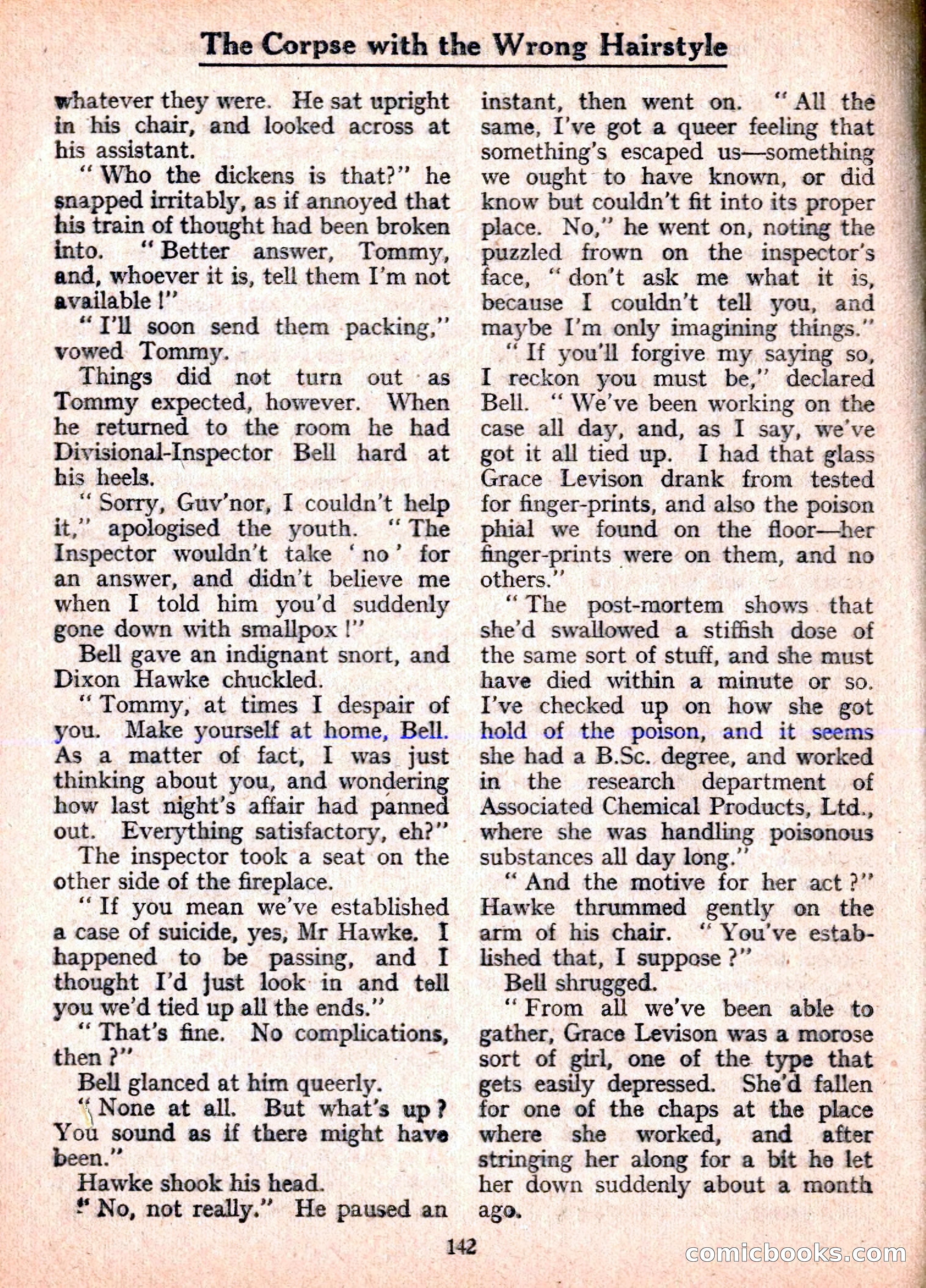 Dixon Hawke's Case Book No. 20 — page 143 of 162