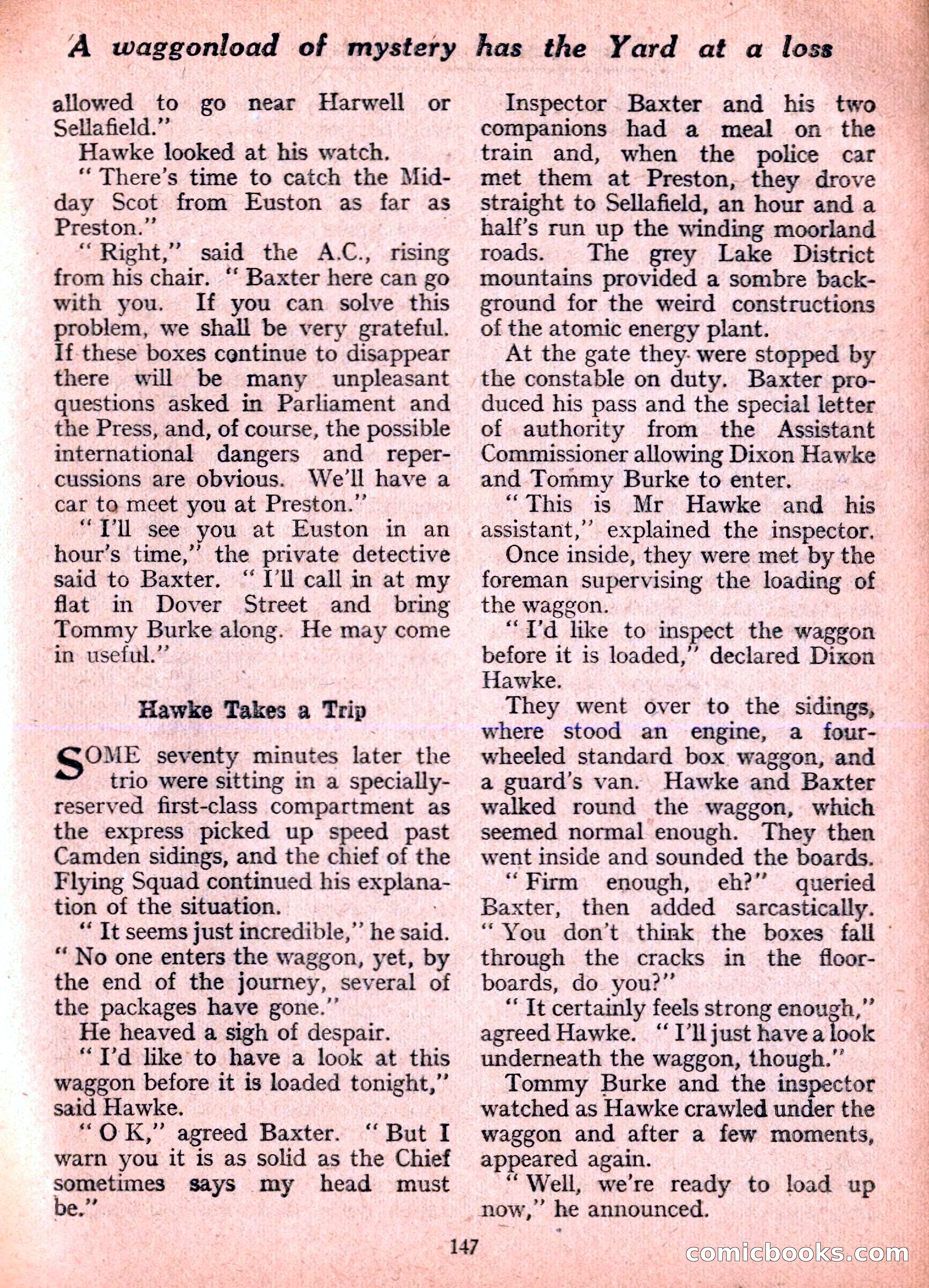 Dixon Hawke's Case Book No. 20 — page 148 of 162
