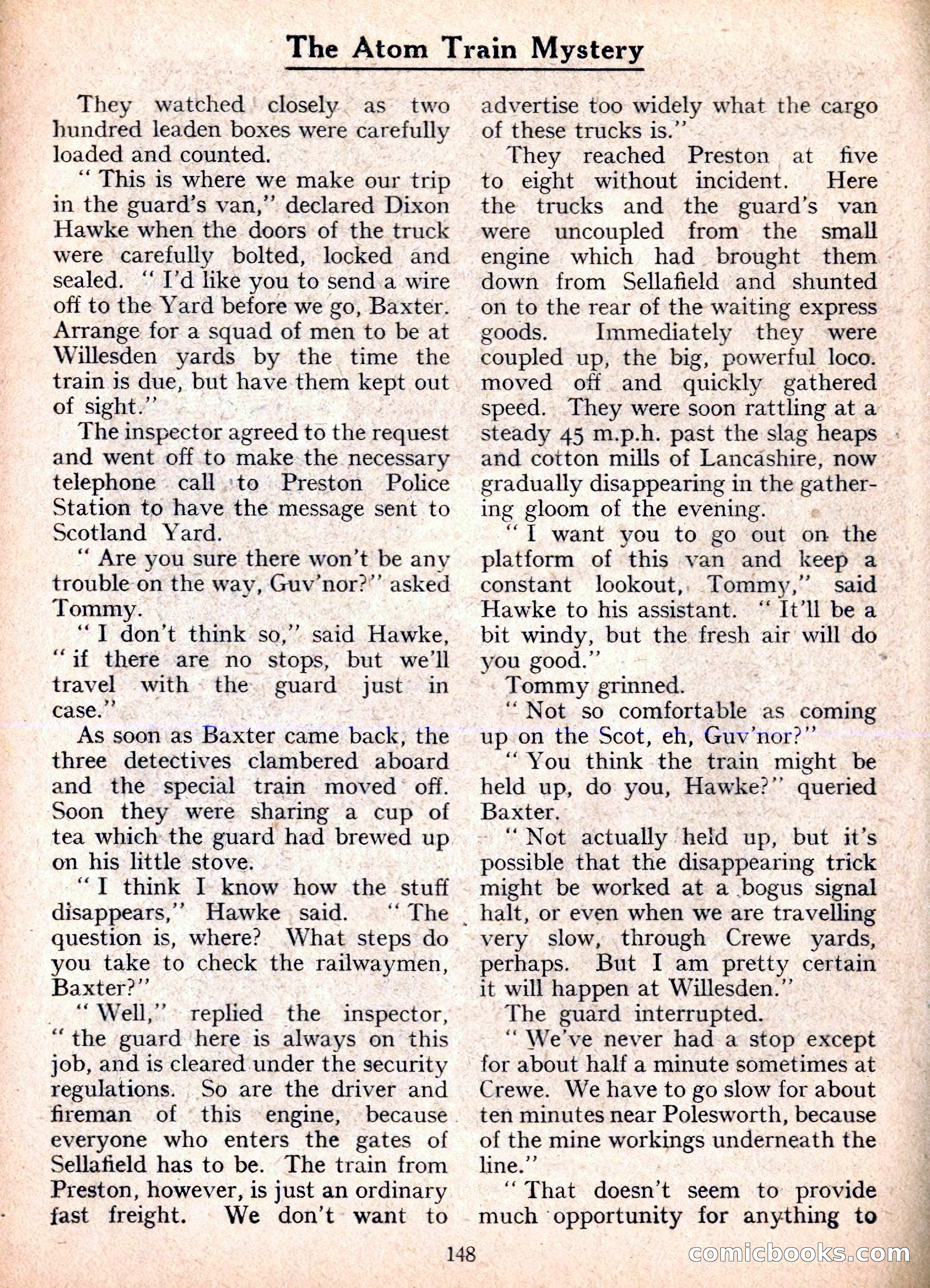 Dixon Hawke's Case Book No. 20 — page 149 of 162