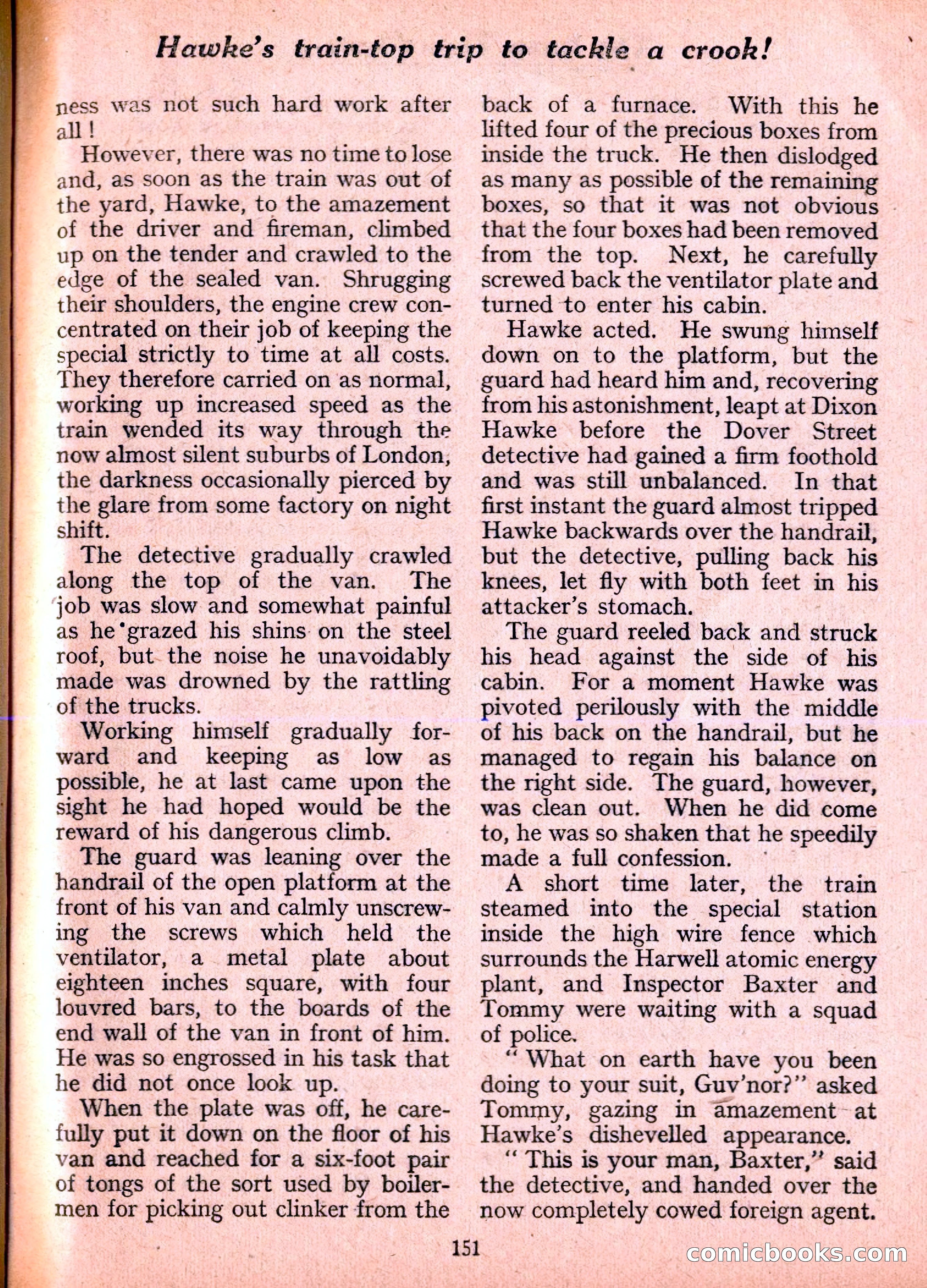 Dixon Hawke's Case Book No. 20 — page 152 of 162