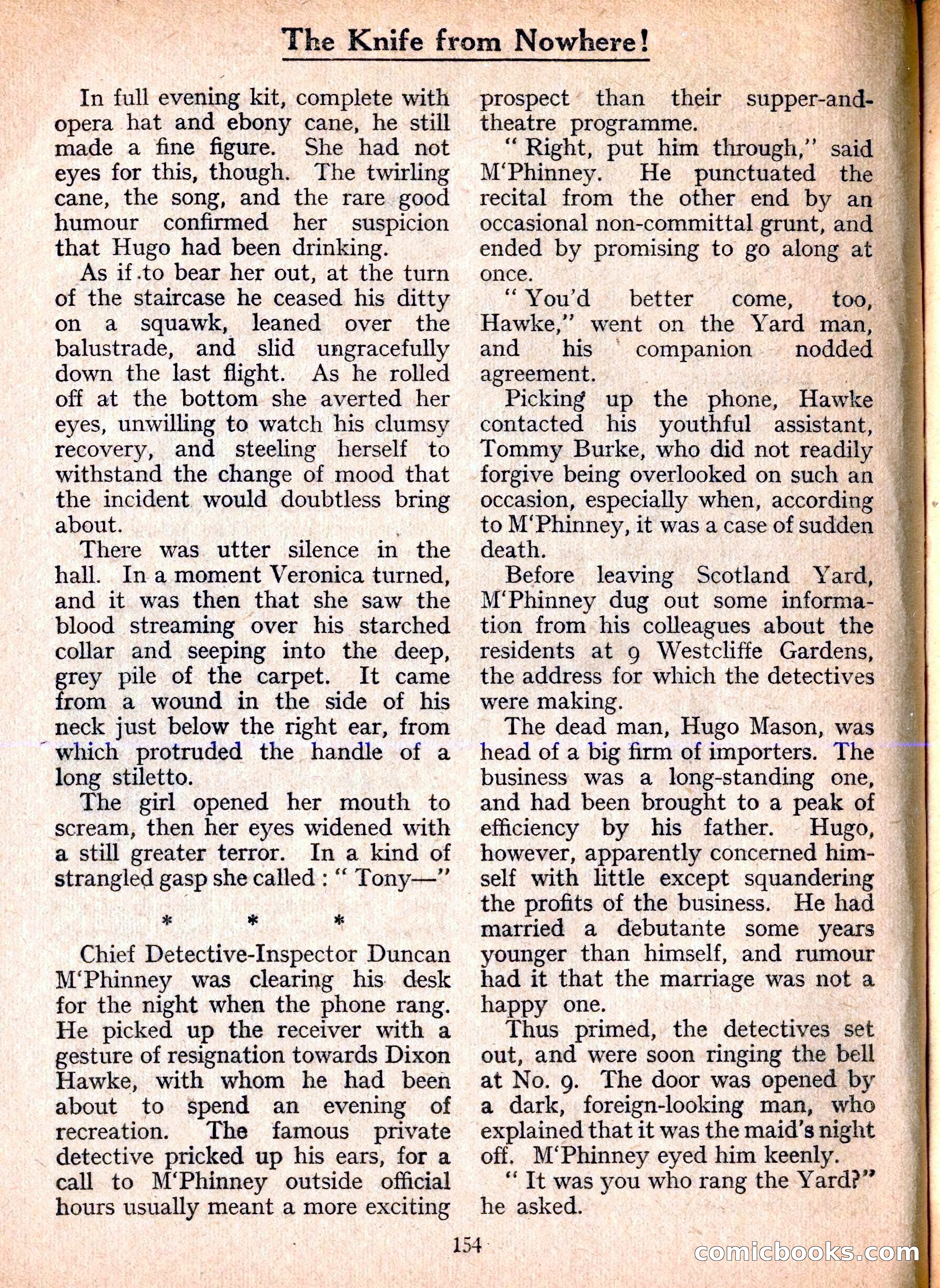 Dixon Hawke's Case Book No. 20 — page 155 of 162
