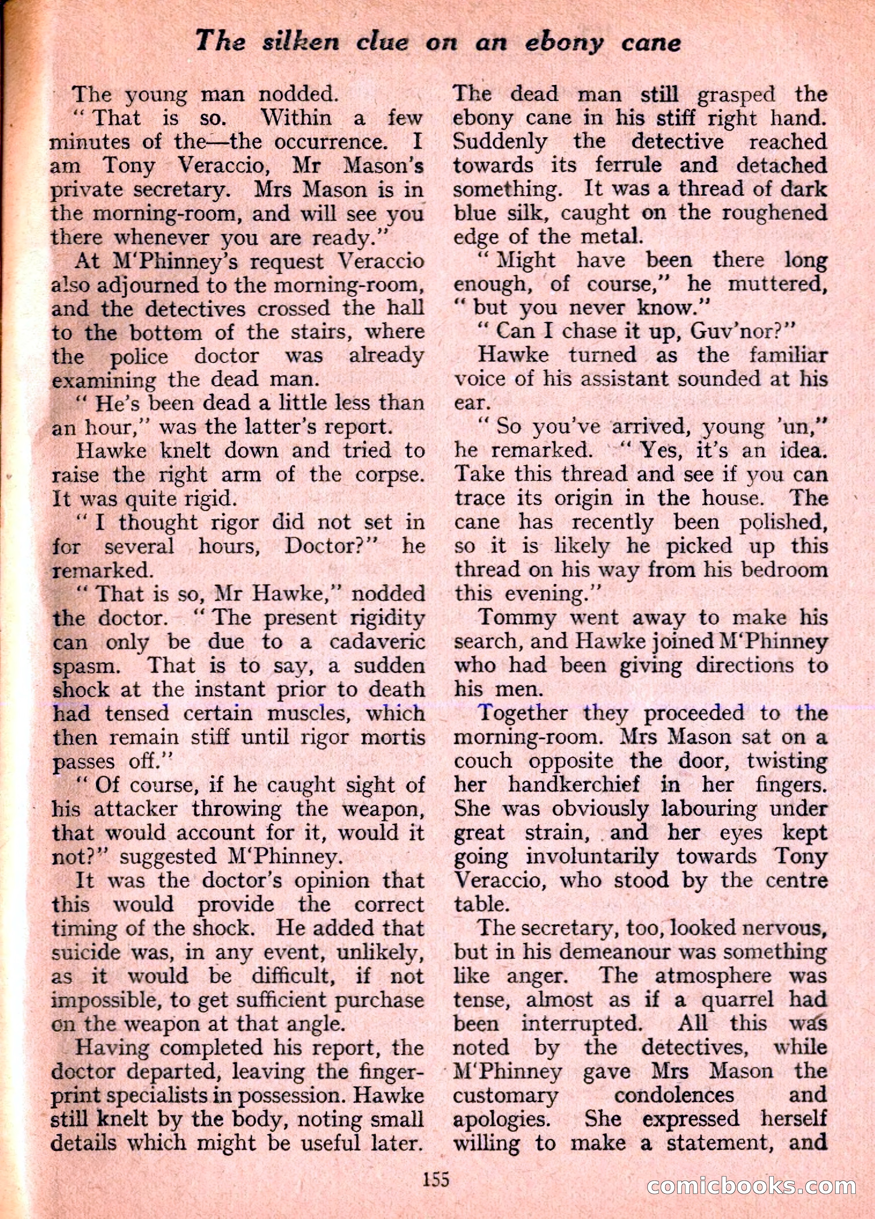 Dixon Hawke's Case Book No. 20 — page 156 of 162