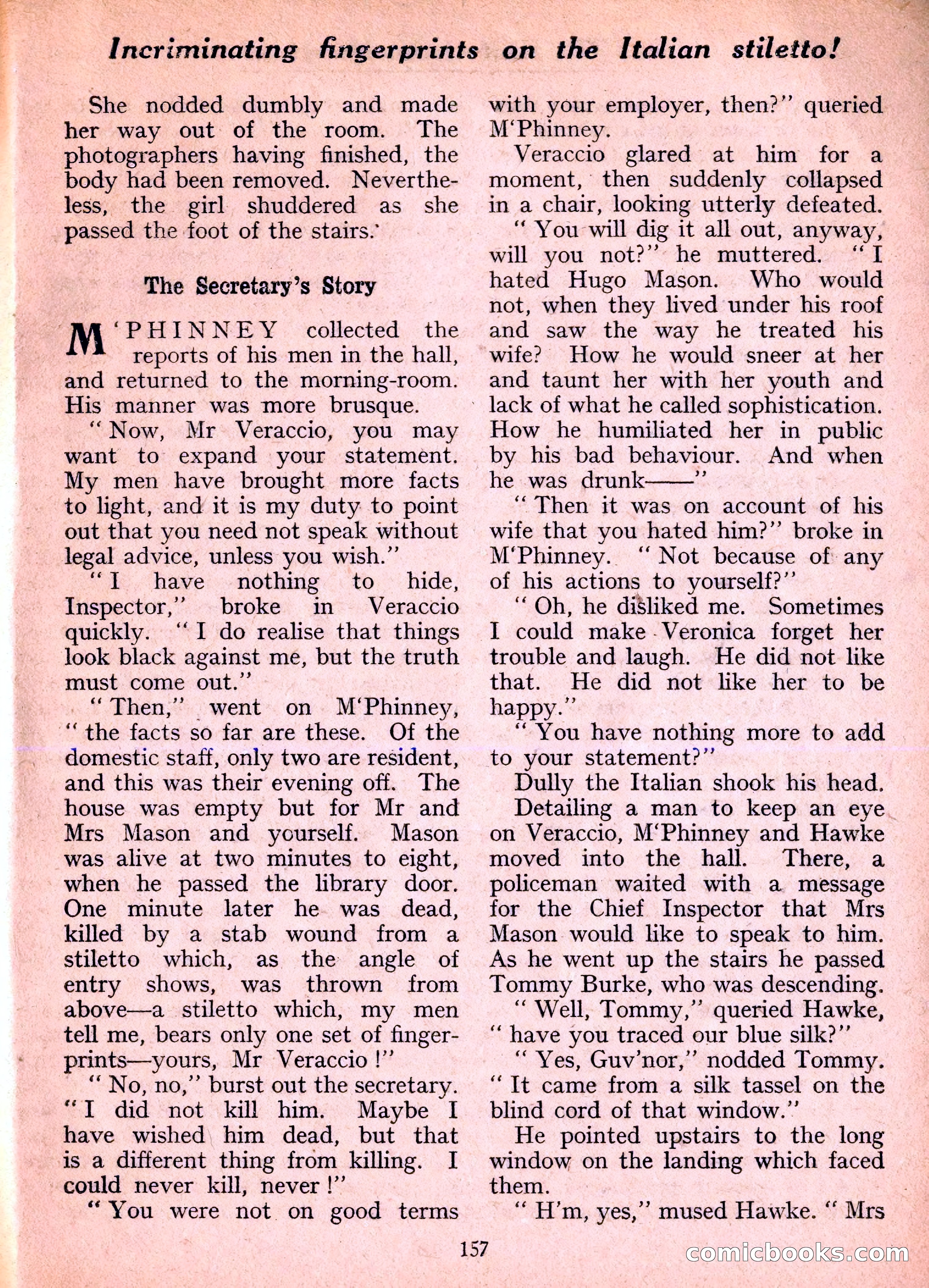 Dixon Hawke's Case Book No. 20 — page 158 of 162