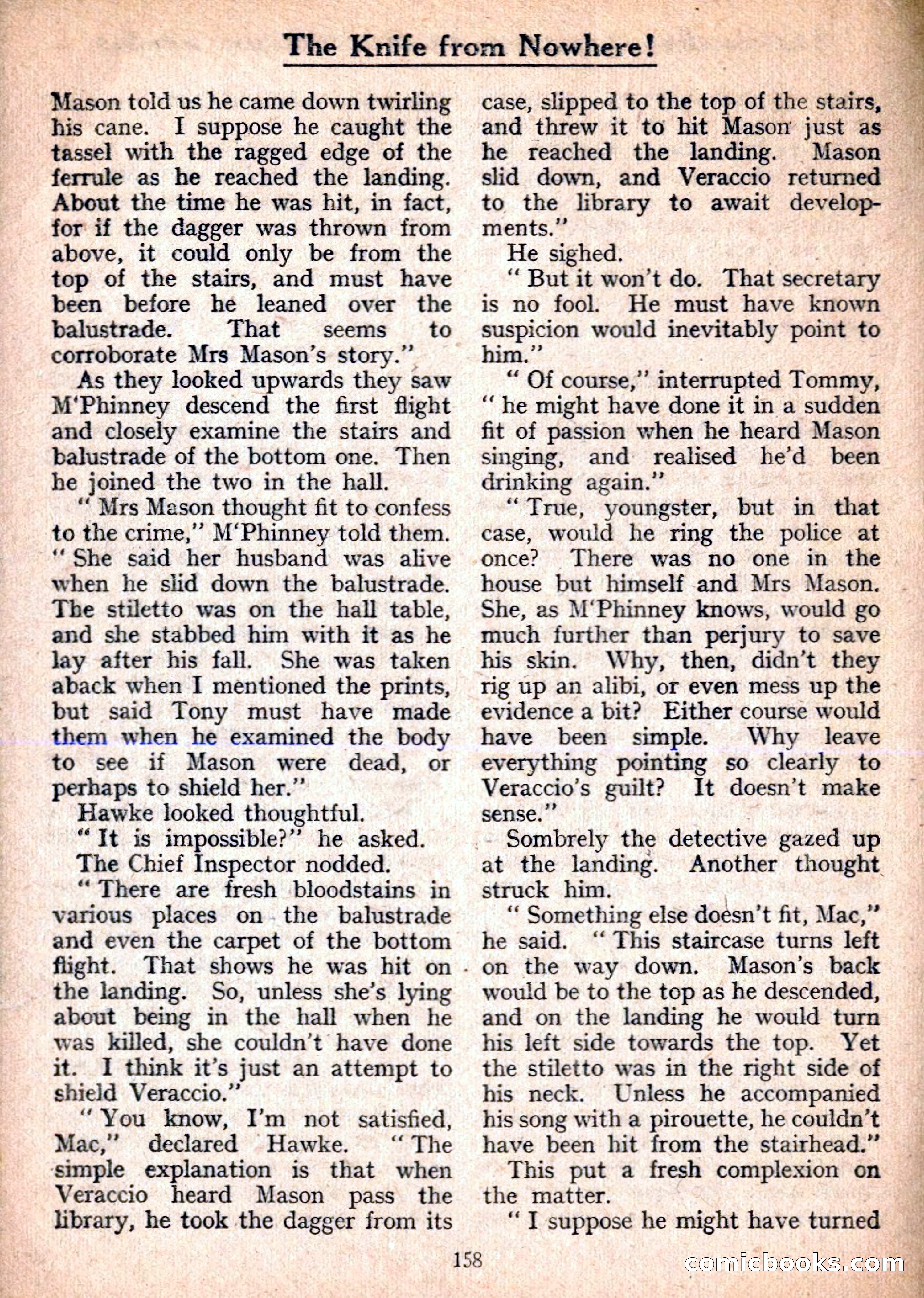 Dixon Hawke's Case Book No. 20 — page 159 of 162