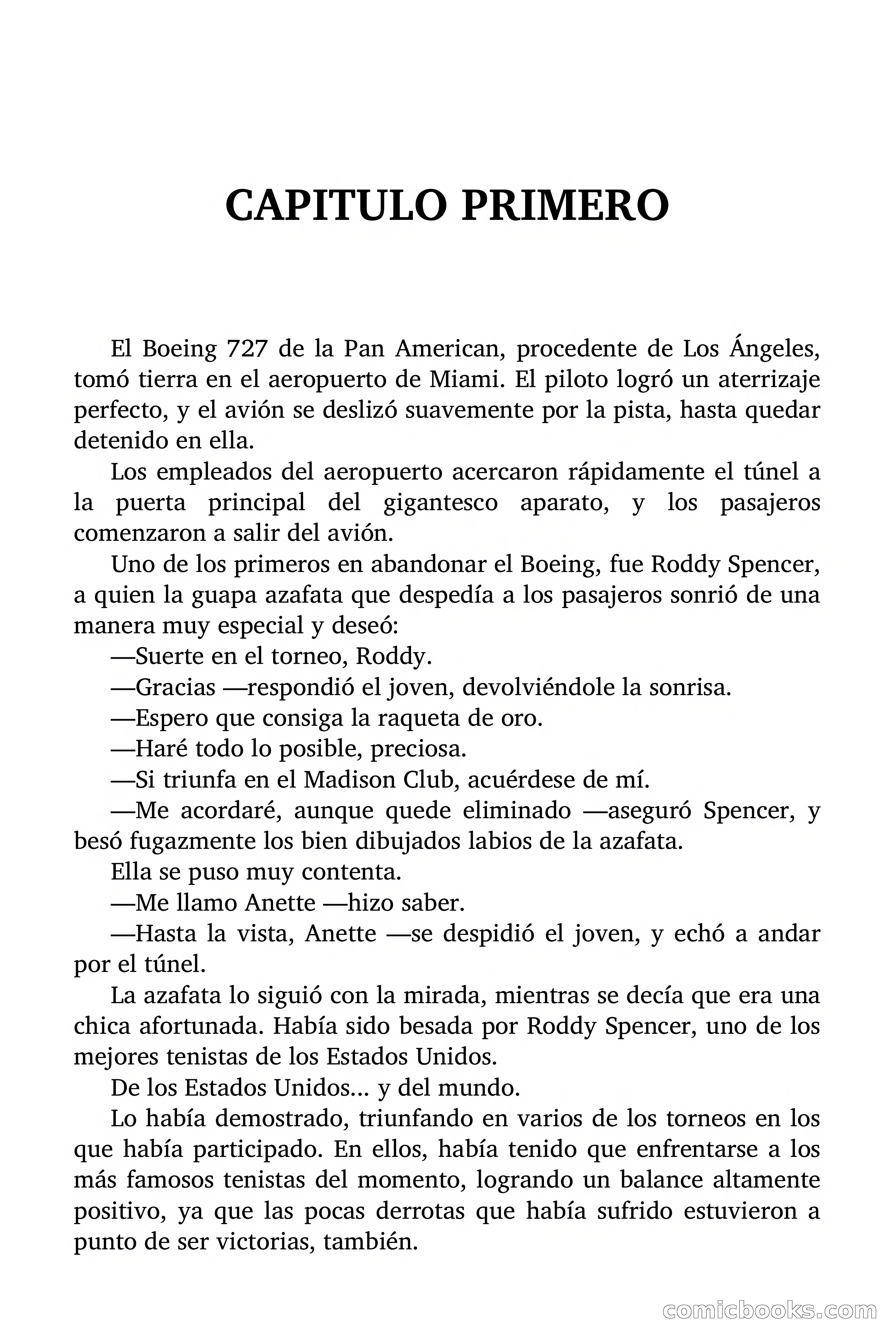 La raqueta de oro — page 5 of 65