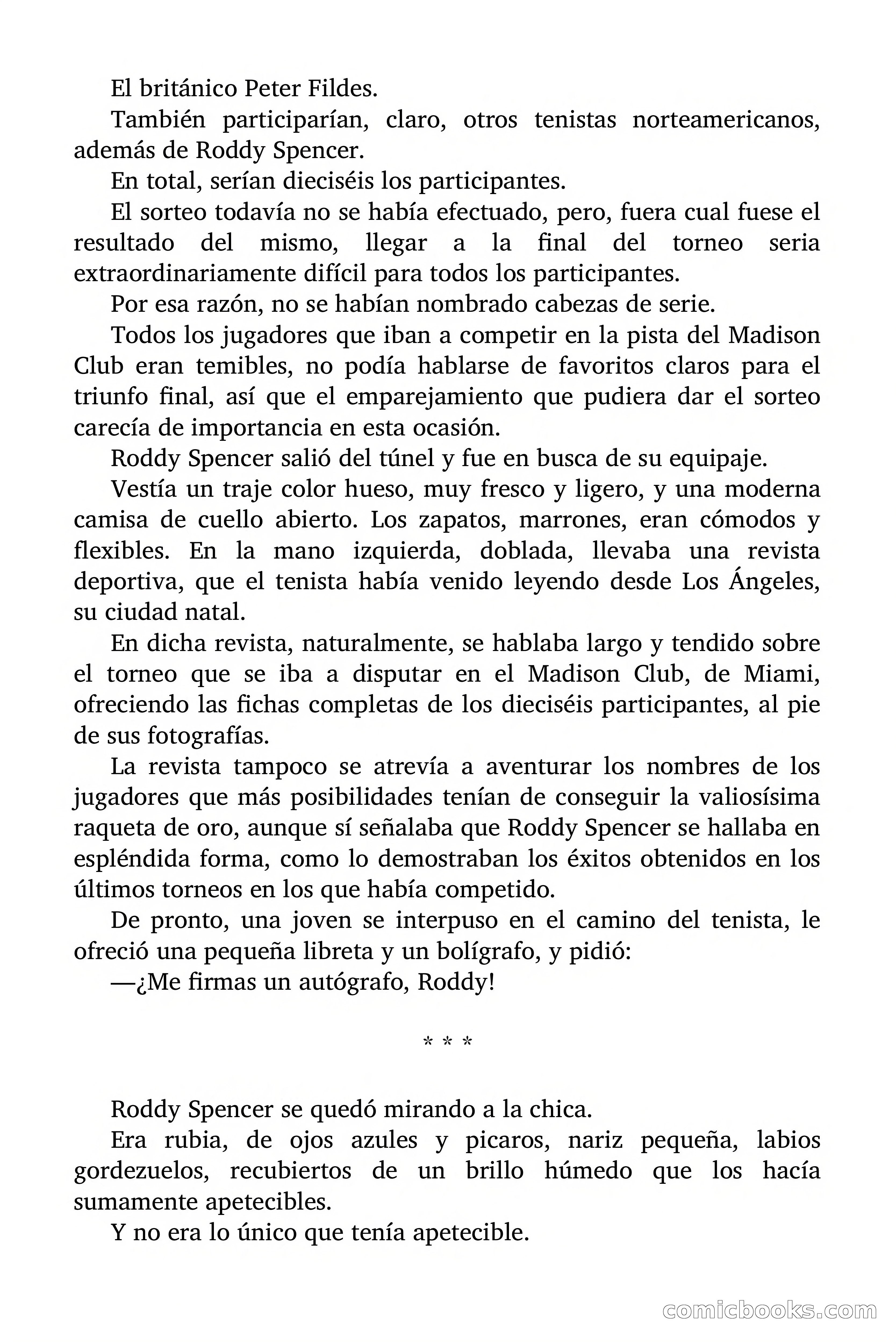 La raqueta de oro — page 8 of 65