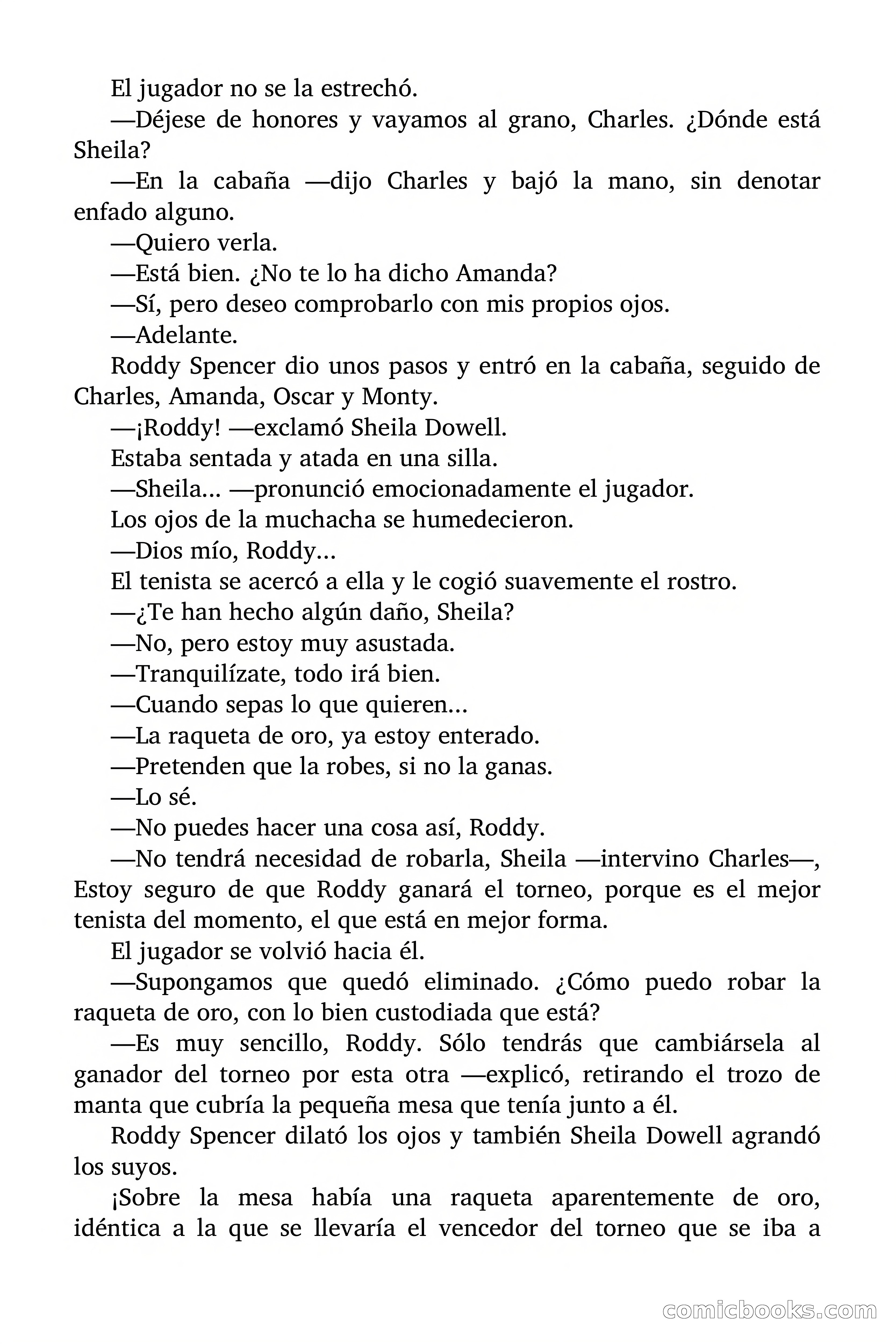 La raqueta de oro — page 29 of 65