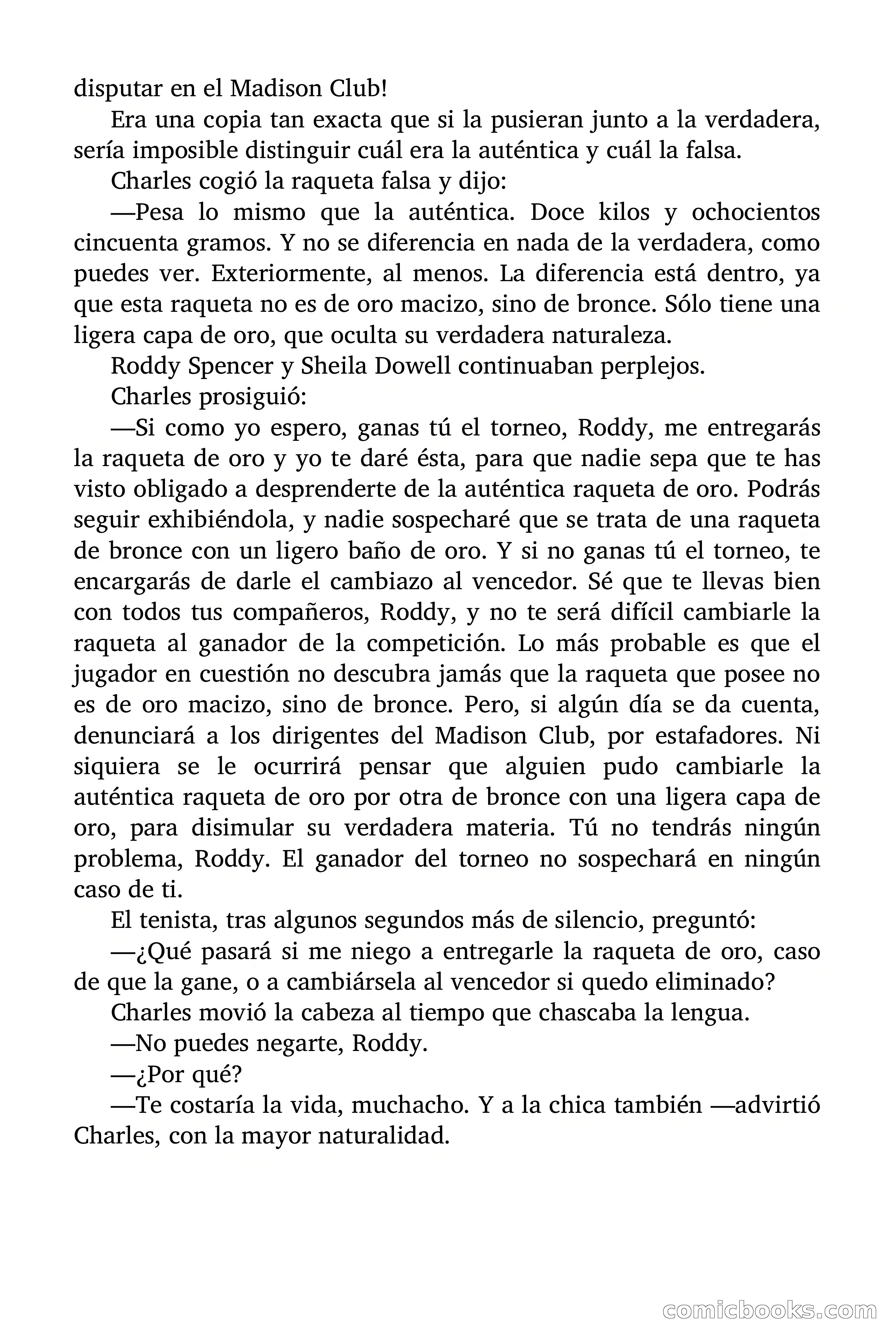 La raqueta de oro — page 30 of 65