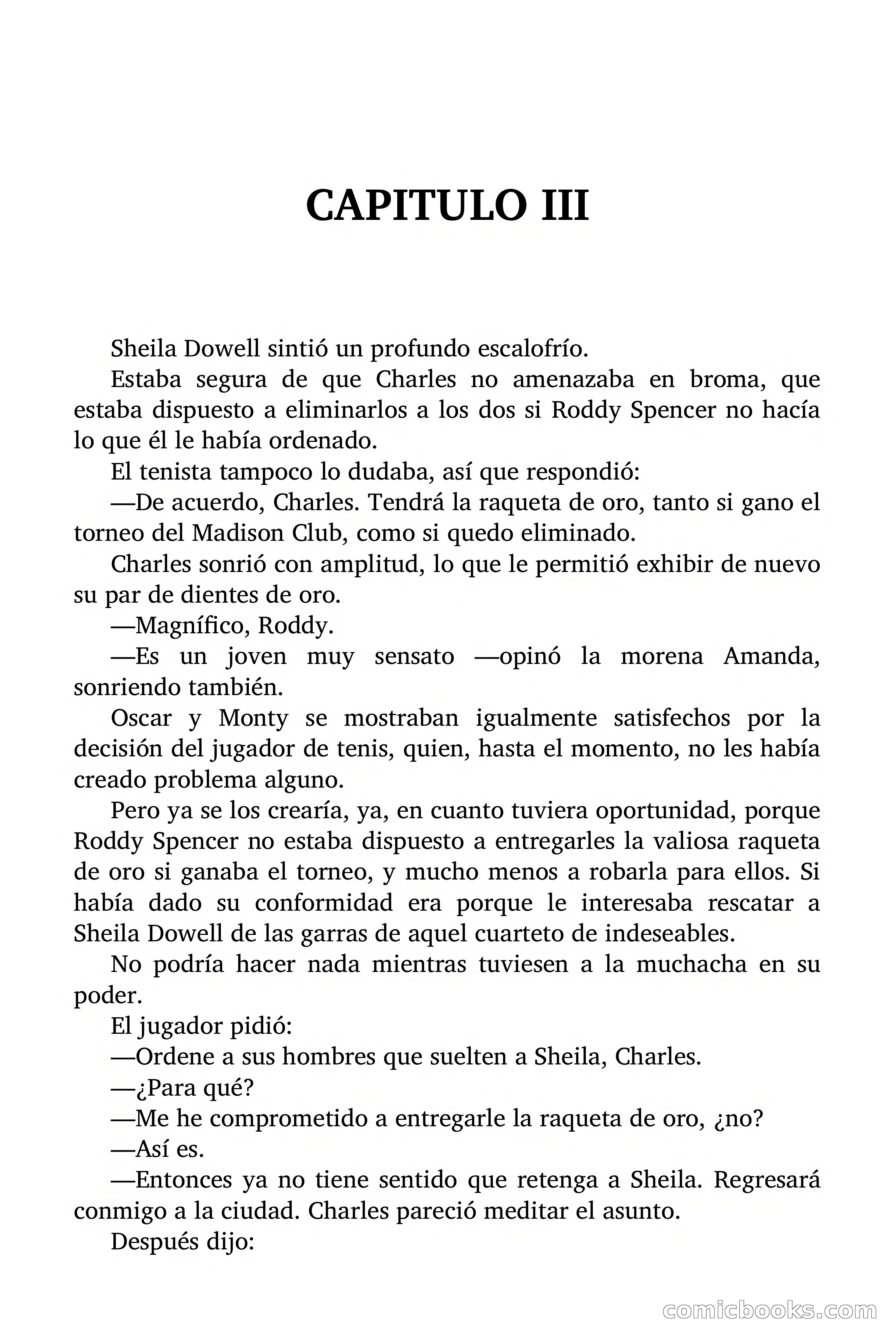 La raqueta de oro — page 31 of 65