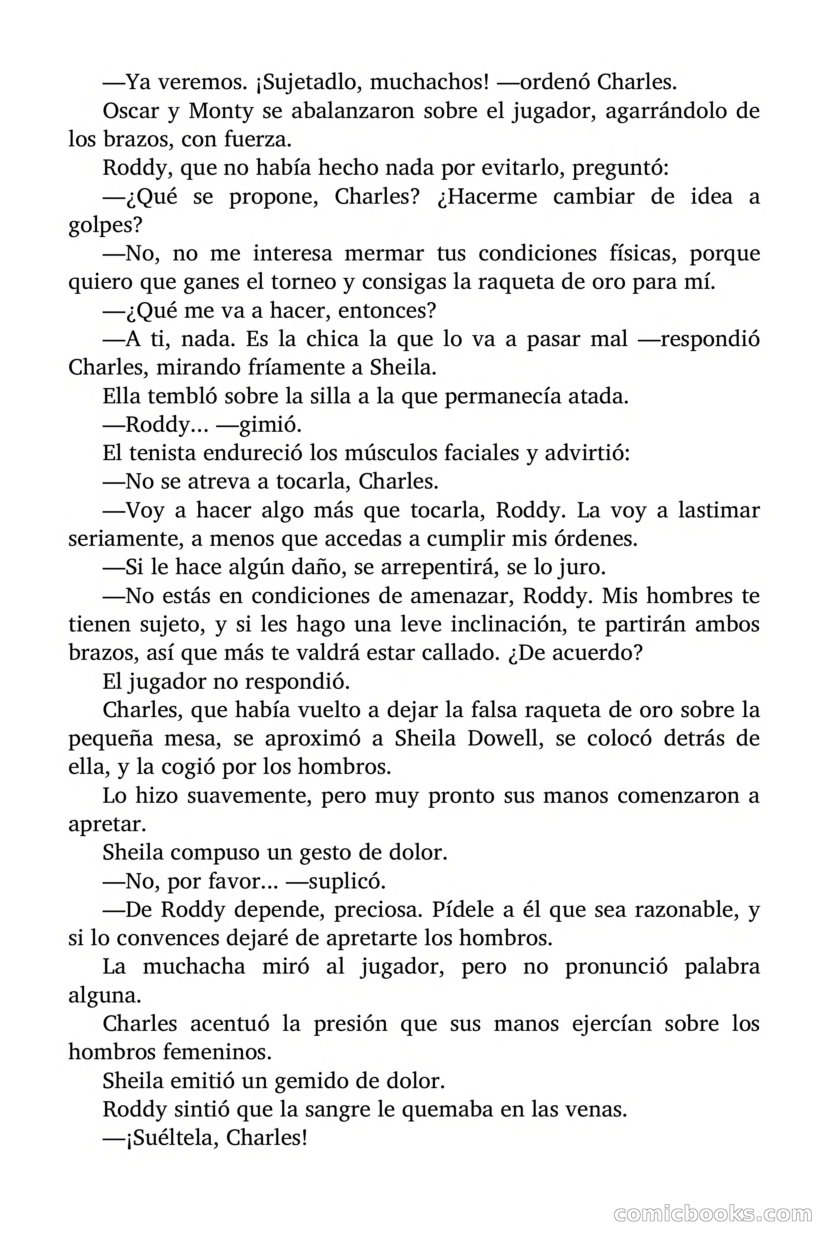 La raqueta de oro — page 33 of 65
