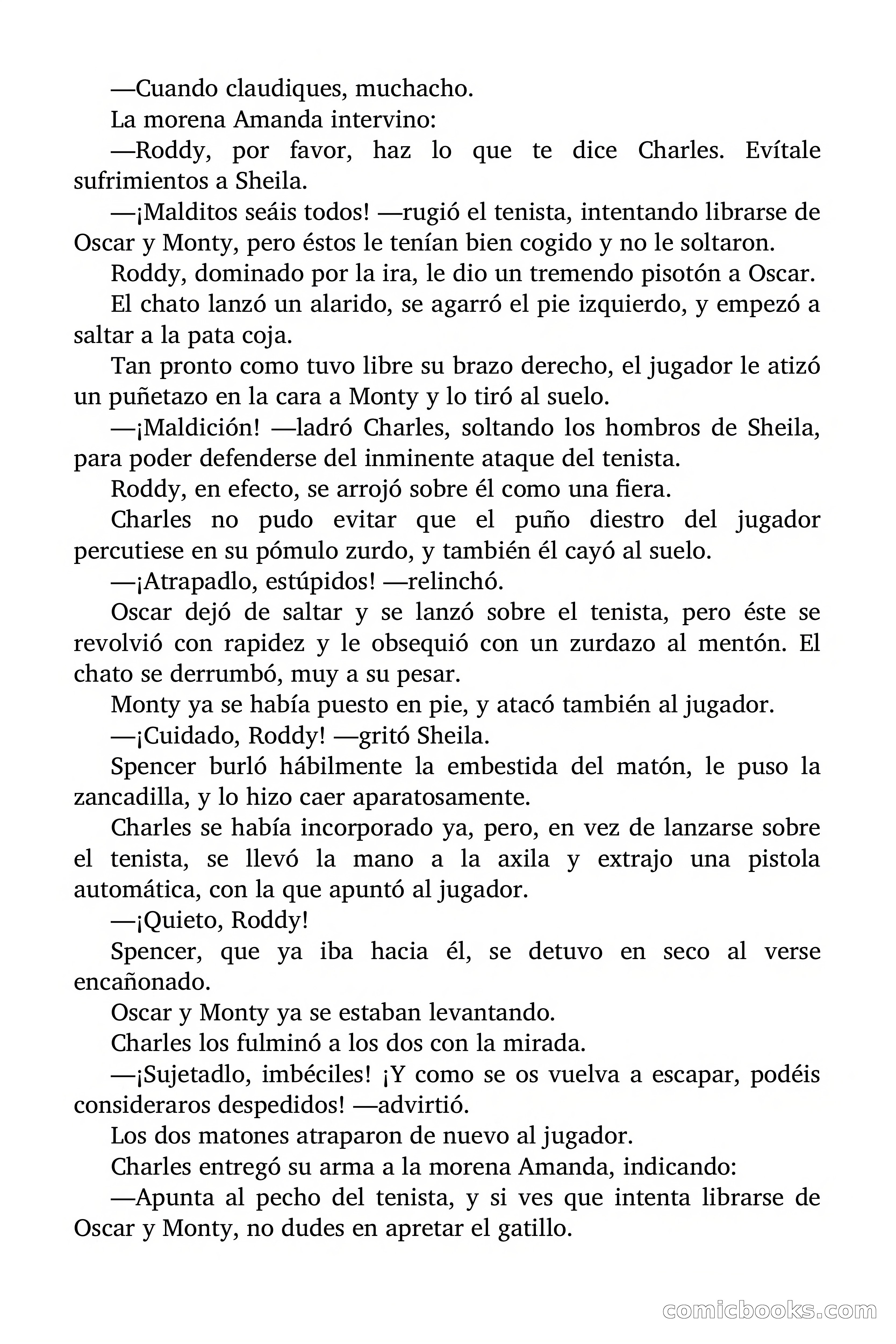 La raqueta de oro — page 34 of 65
