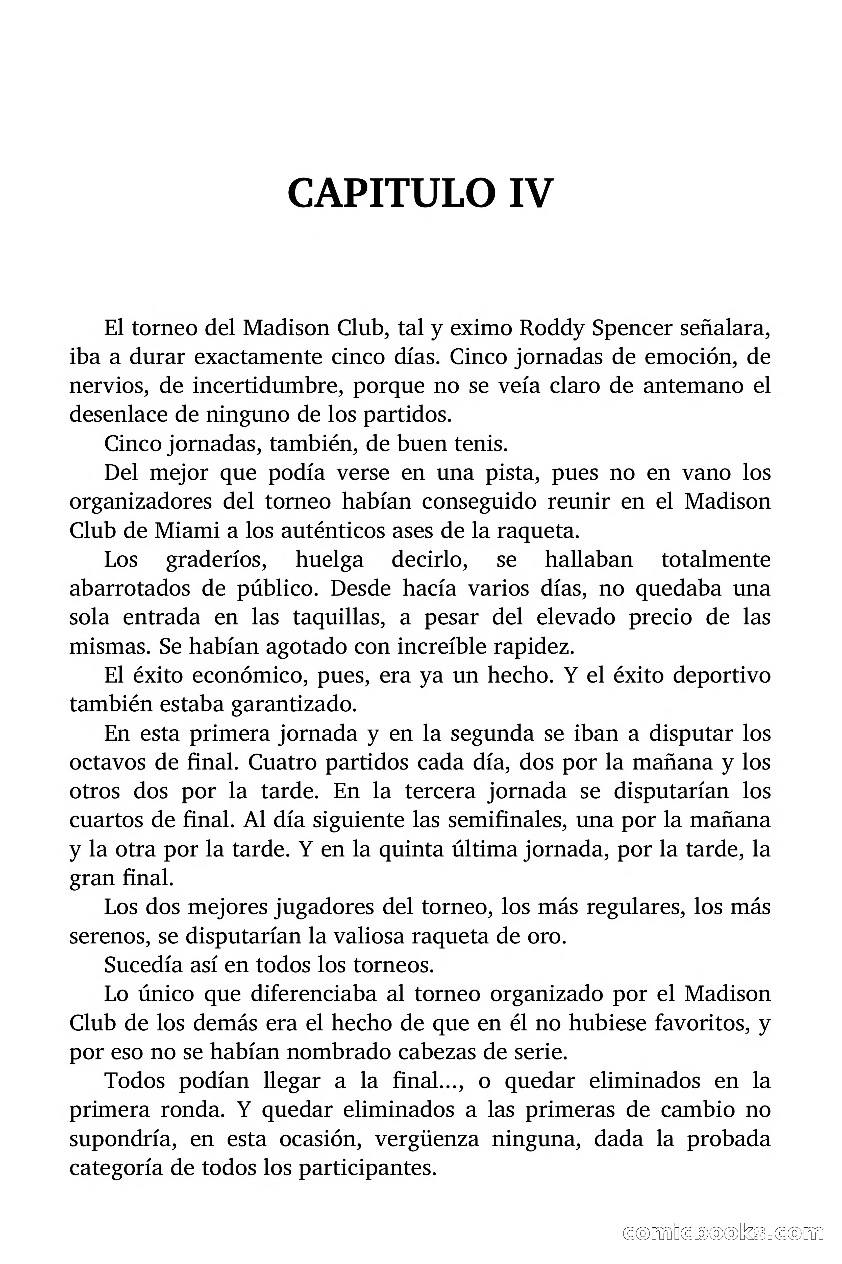 La raqueta de oro — page 39 of 65
