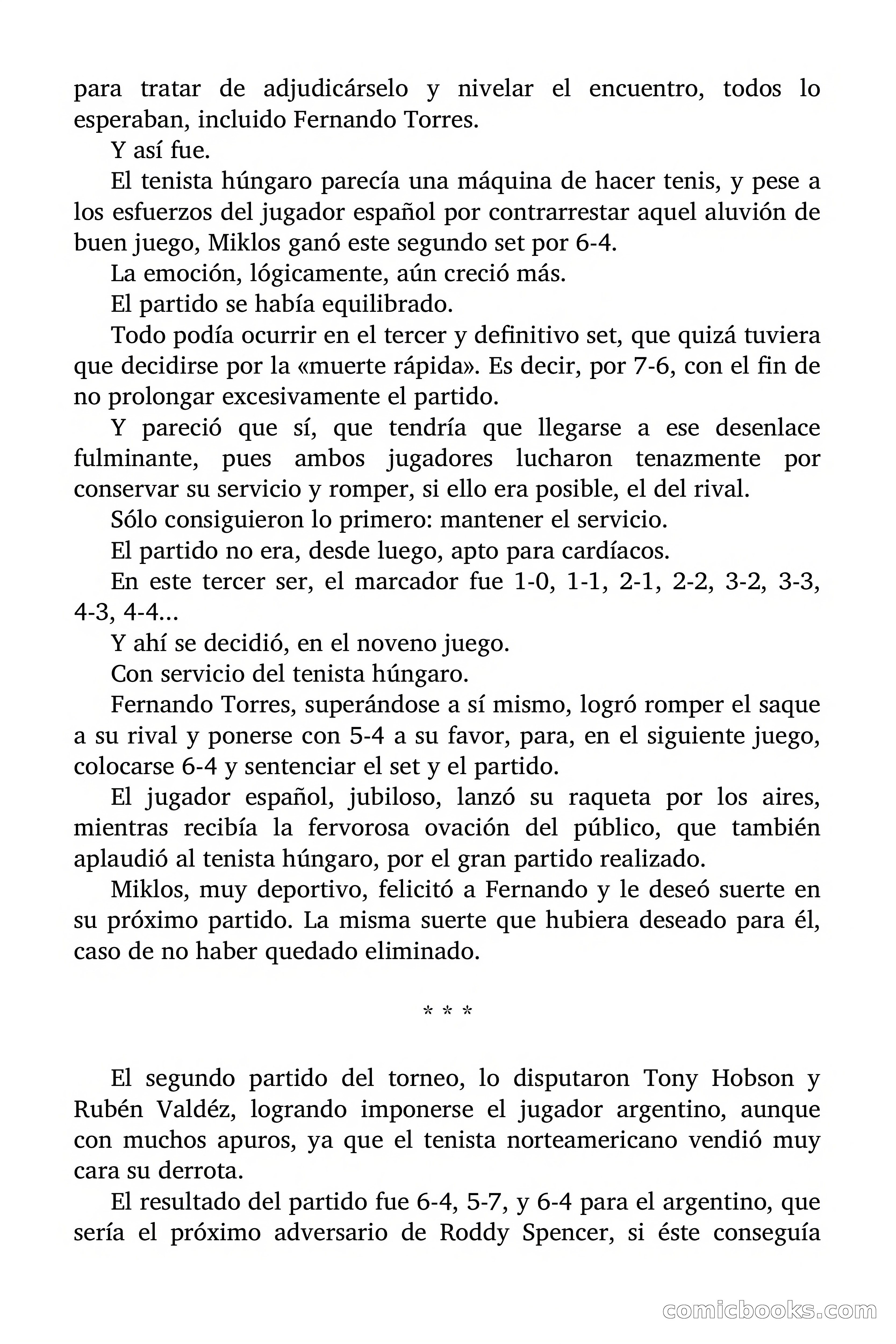 La raqueta de oro — page 41 of 65