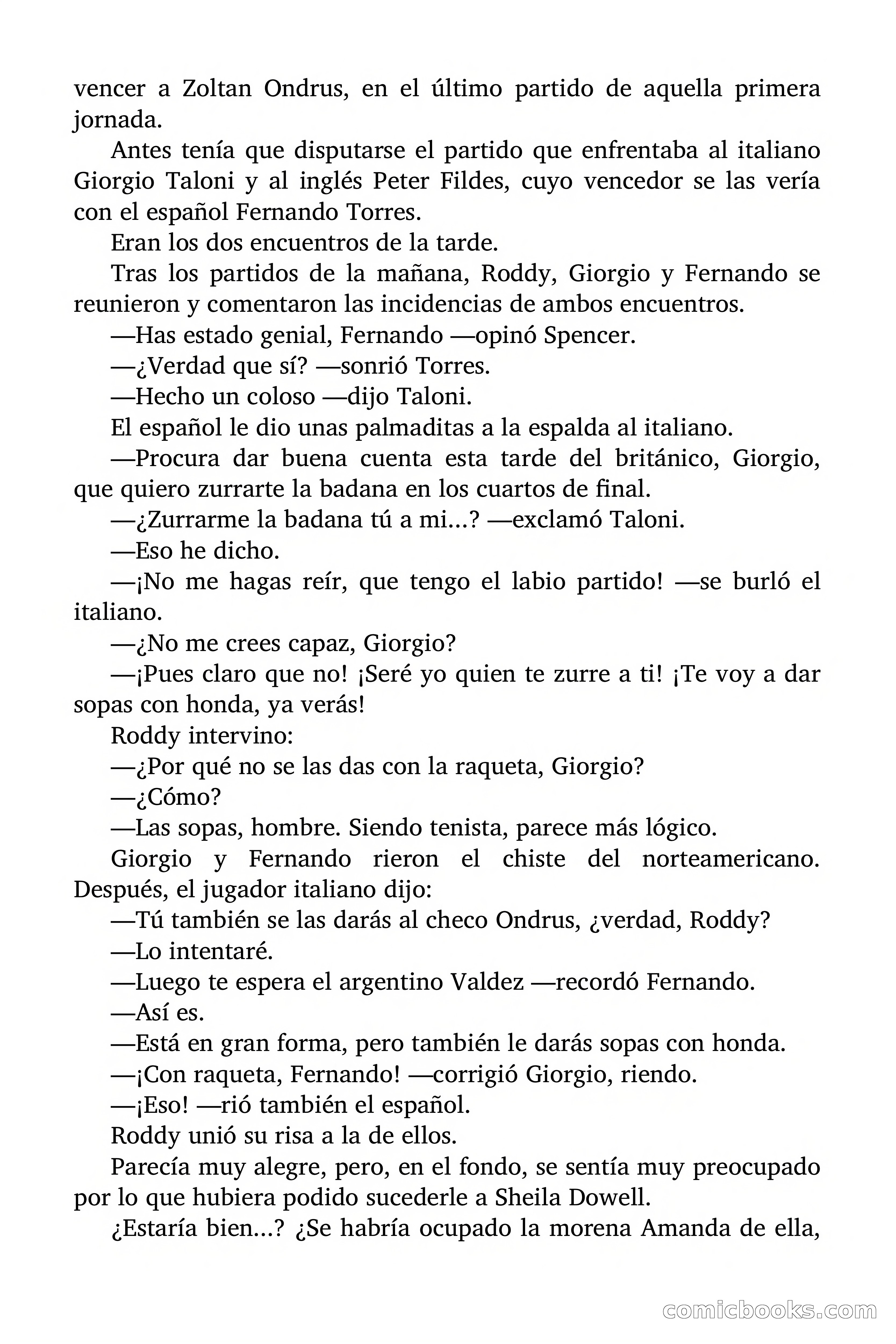 La raqueta de oro — page 42 of 65