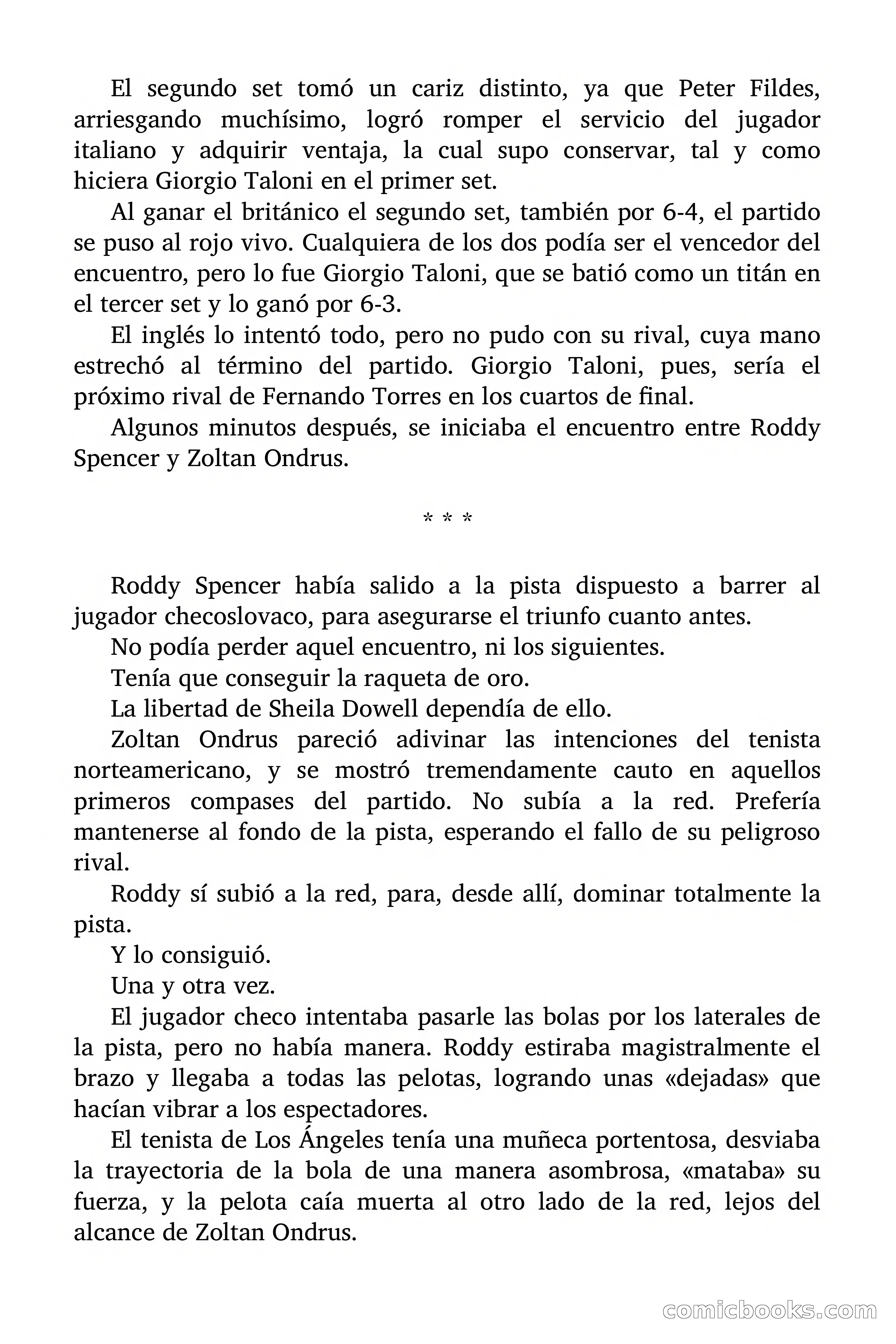La raqueta de oro — page 44 of 65