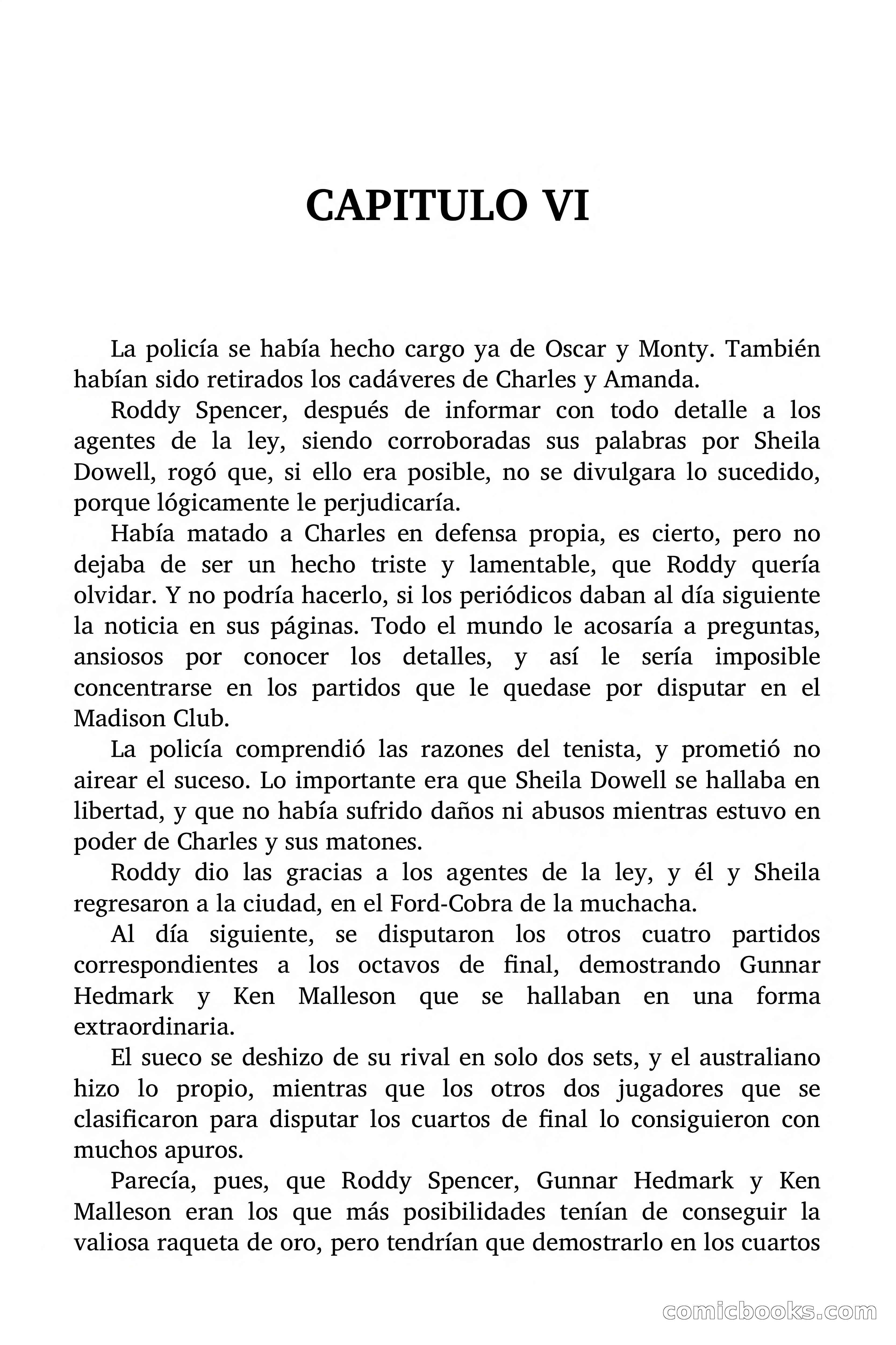 La raqueta de oro — page 57 of 65