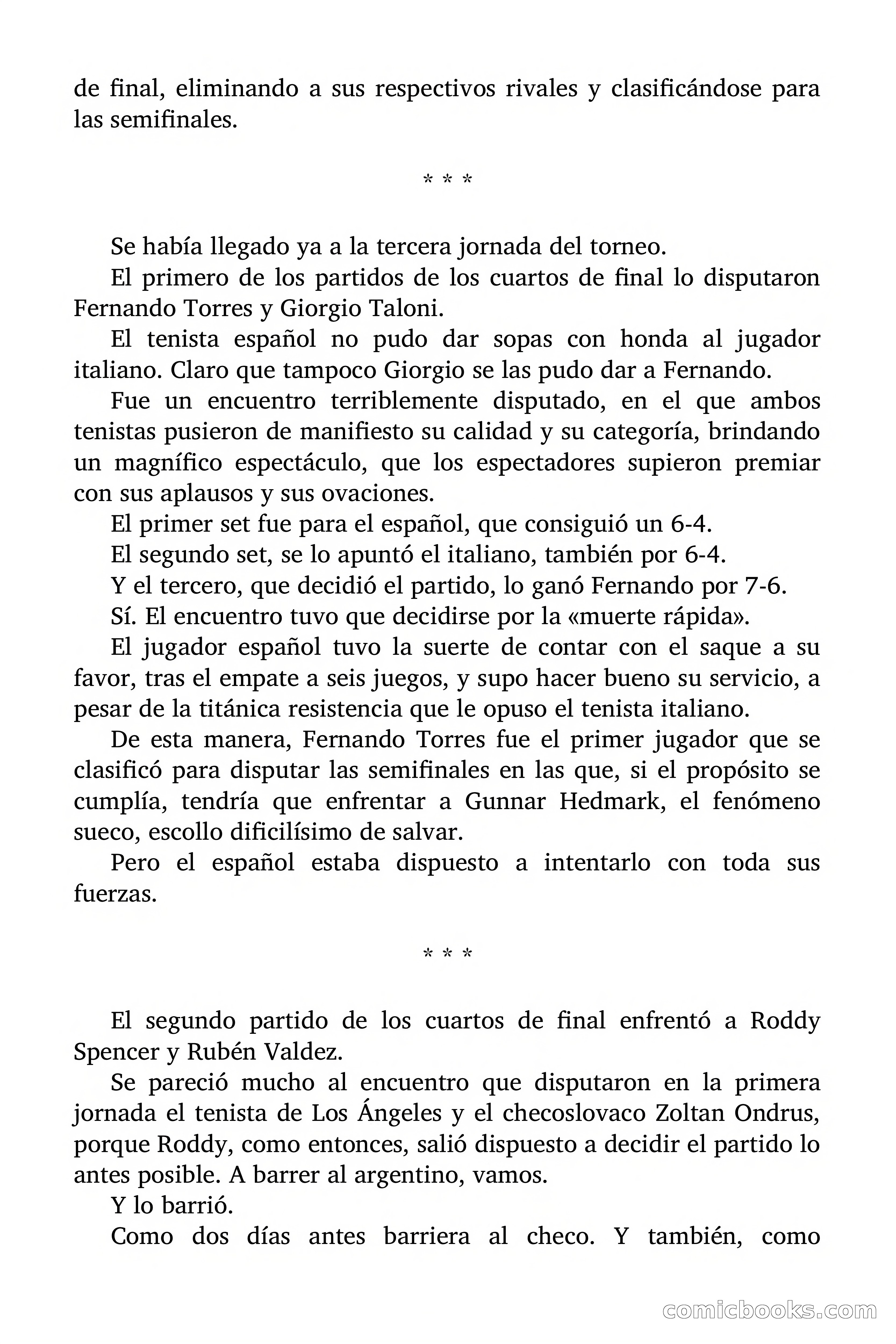 La raqueta de oro — page 58 of 65