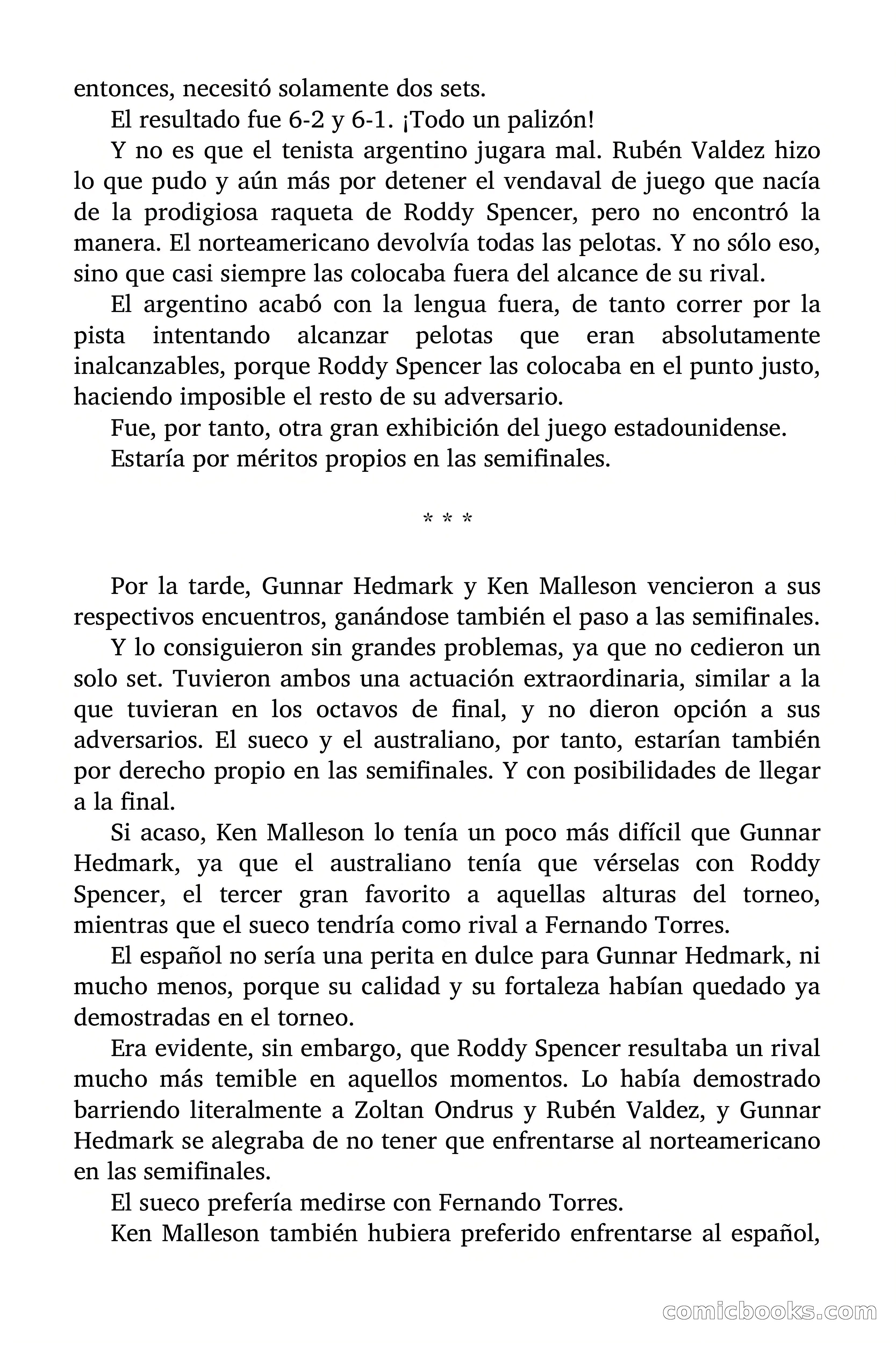 La raqueta de oro — page 59 of 65