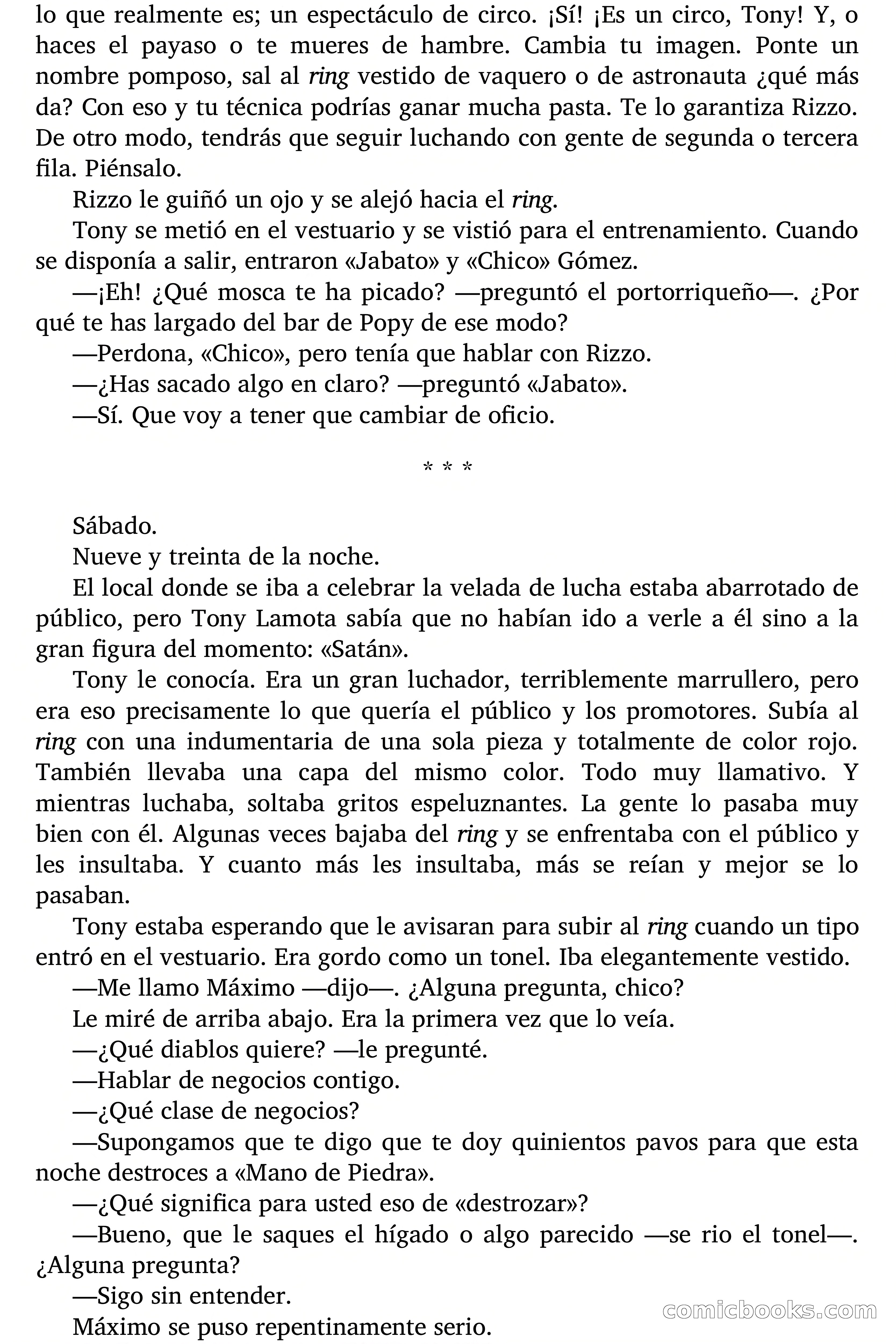 Máscara de oro — page 8 of 69
