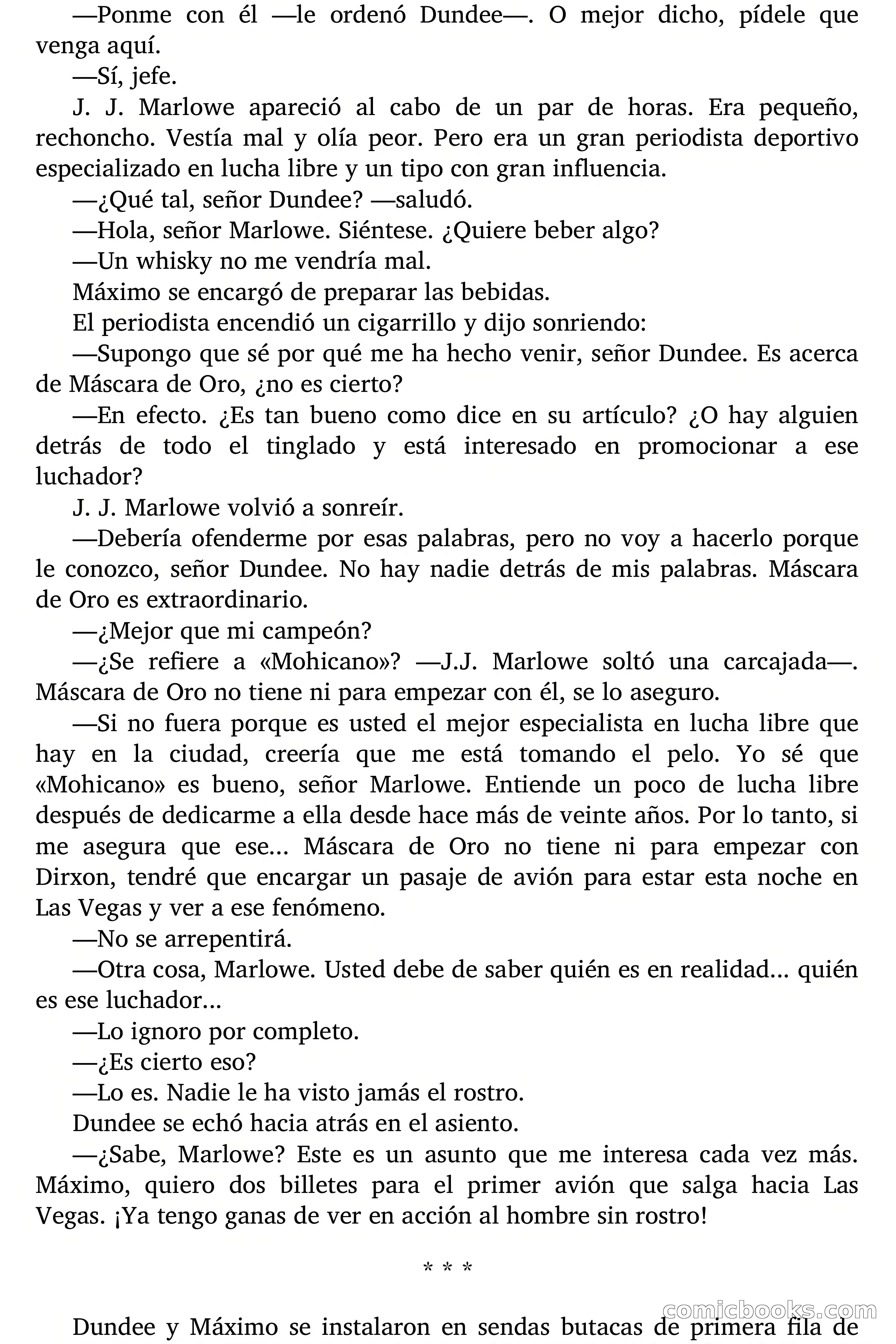 Máscara de oro — page 57 of 69