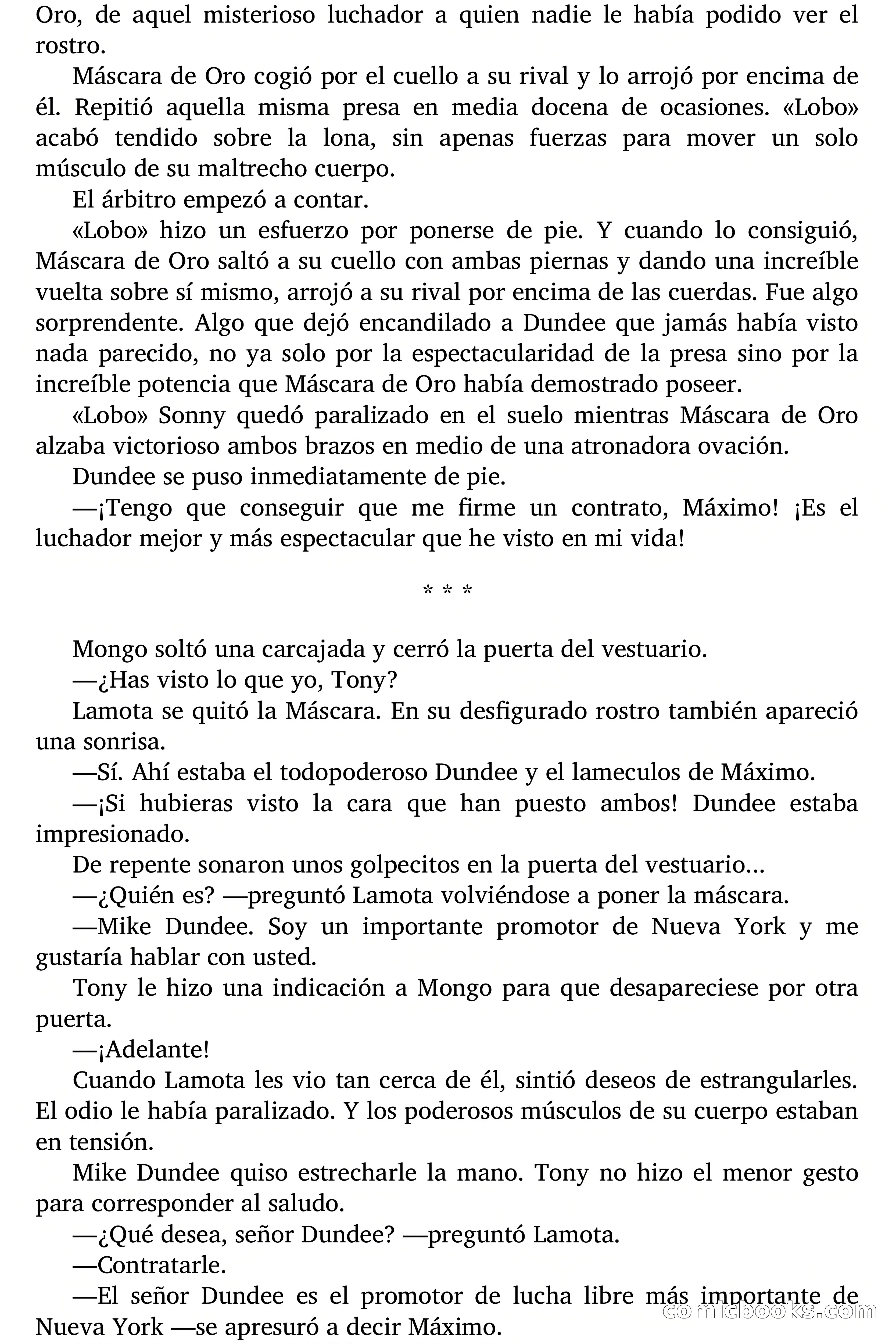 Máscara de oro — page 59 of 69