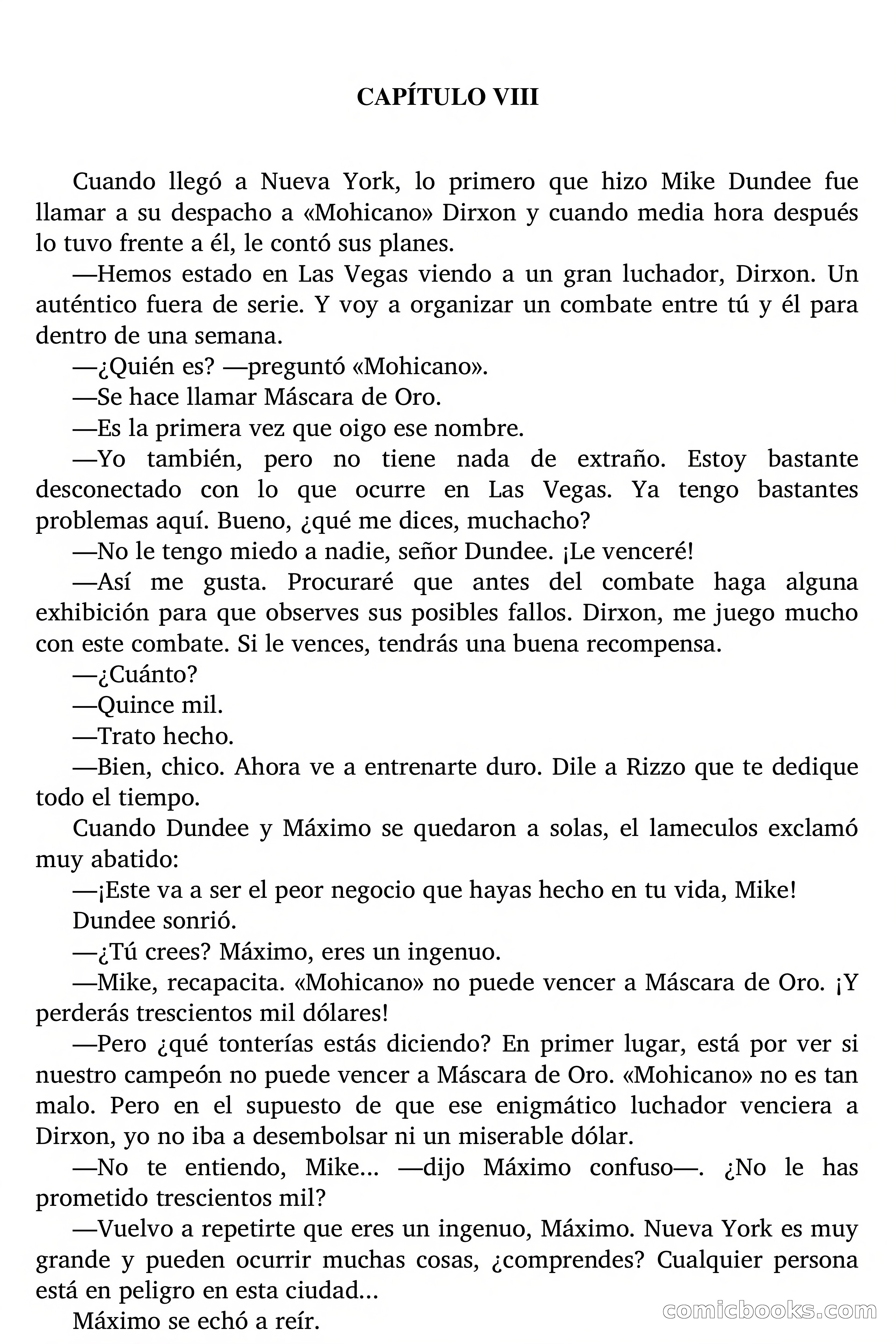 Máscara de oro — page 62 of 69