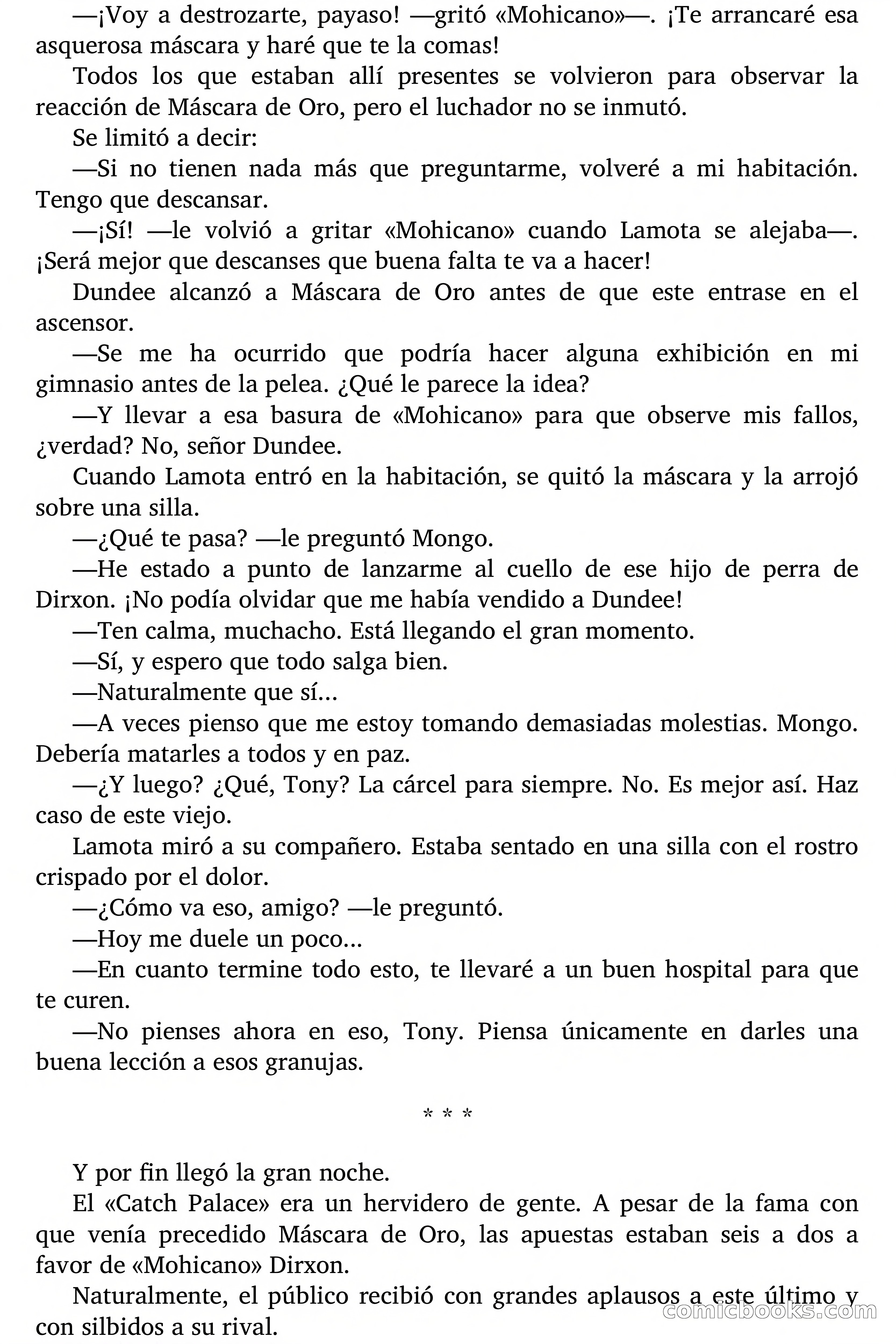 Máscara de oro — page 64 of 69